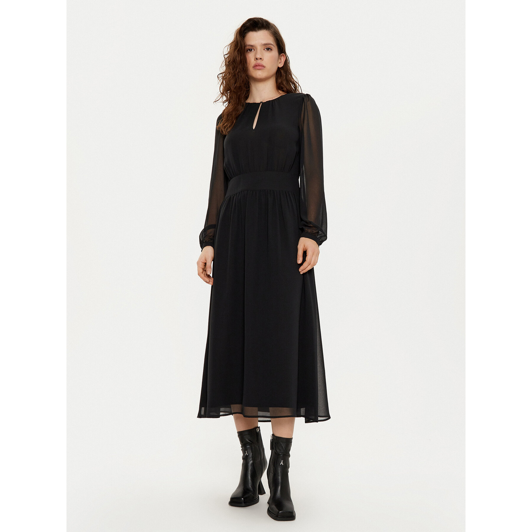 JOOP! Kleid für den Alltag 58 D58Dorothea 10018884 30044846 Schwarz Regular Fit