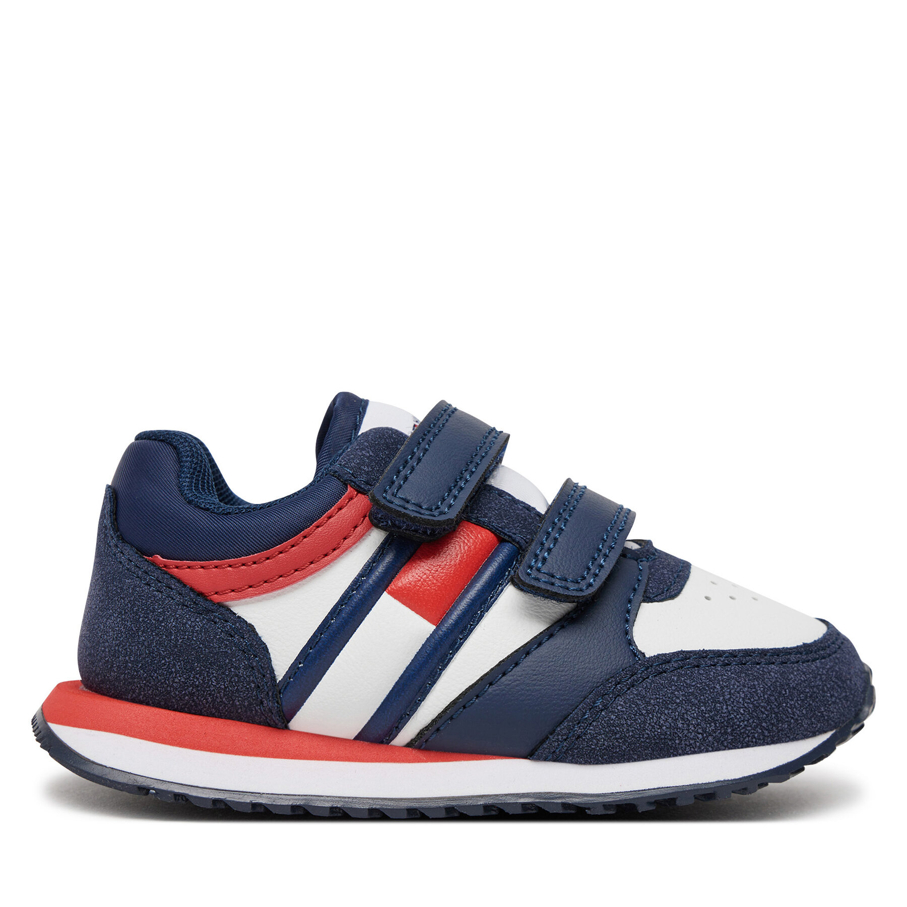 Αθλητικά Tommy Hilfiger Flag Low Cut Velcro Sneaker T1B9-33661-1269 Σκούρο μπλε