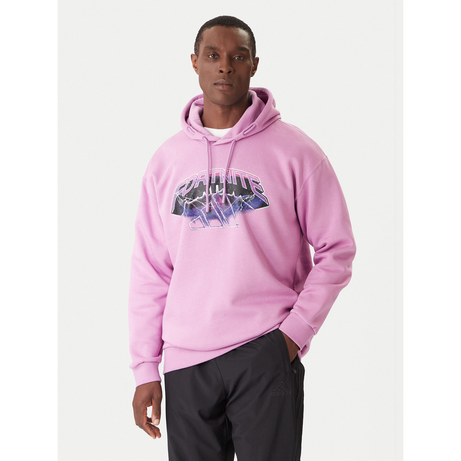 adidas Sweatshirt Fortnite JV8017 Rosa Regular Fit