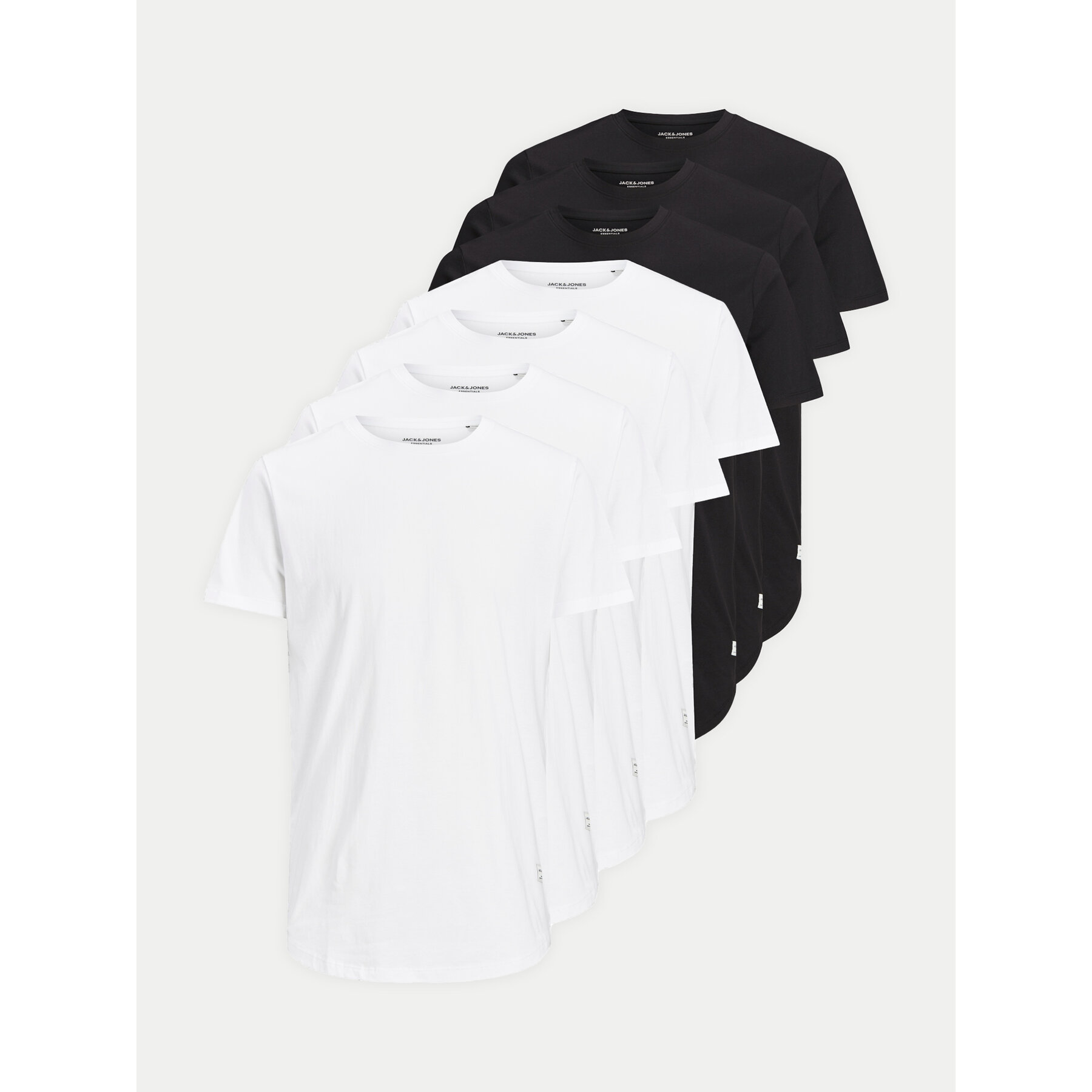 Jack & Jones Póló szett Noa 12195439 Színes Long Line Fit