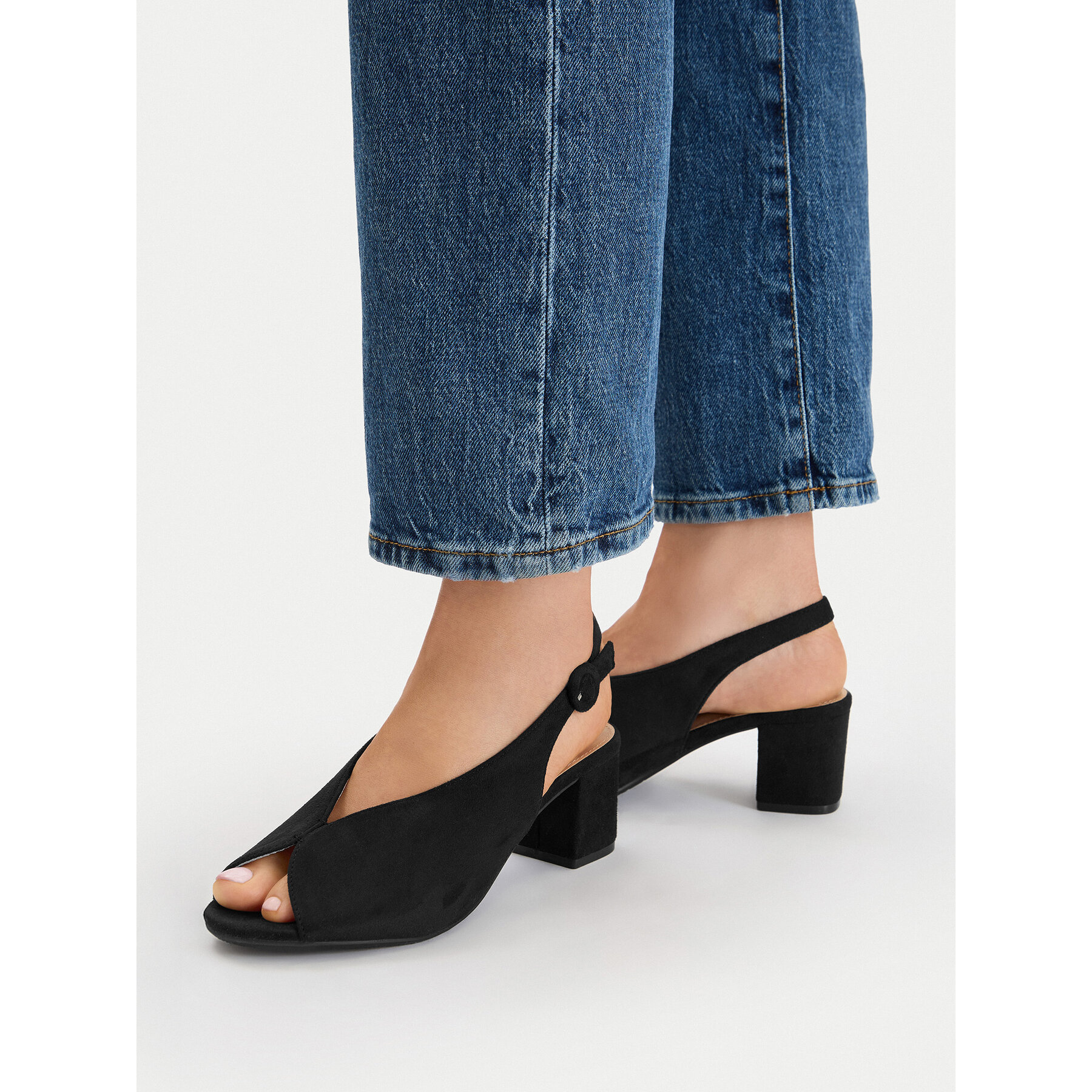 Sandale JENNY CEO-LS6019-01 Negru