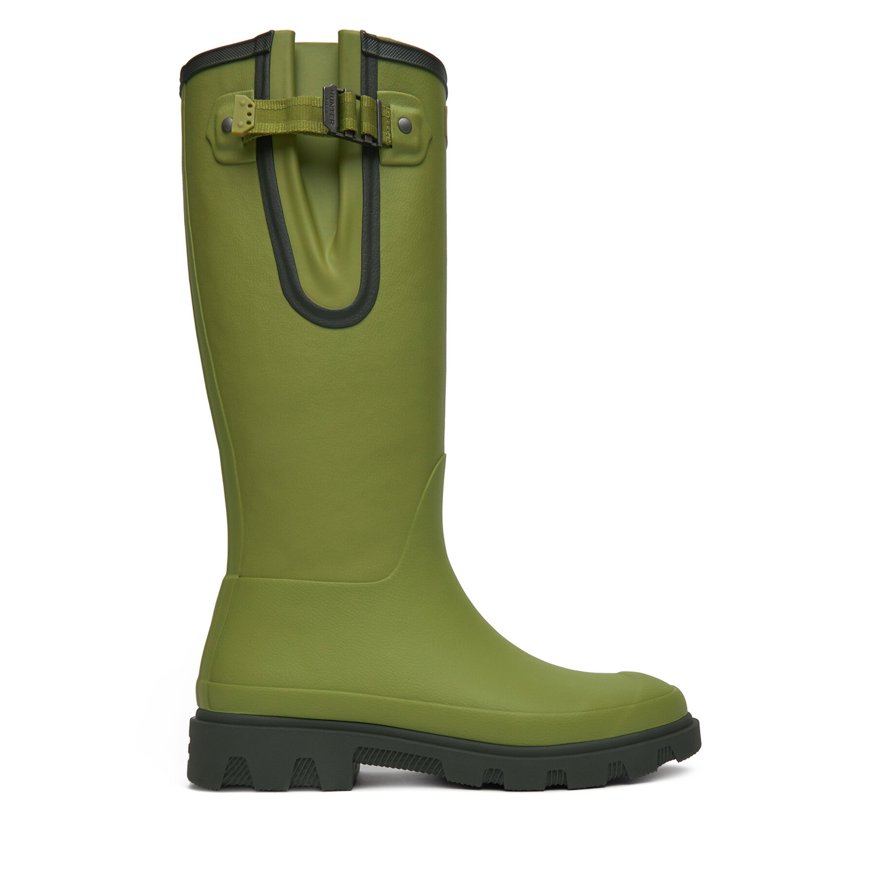 Damskie Kalosze Hunter, Rozmiar 38 Zielony HFRW0003251