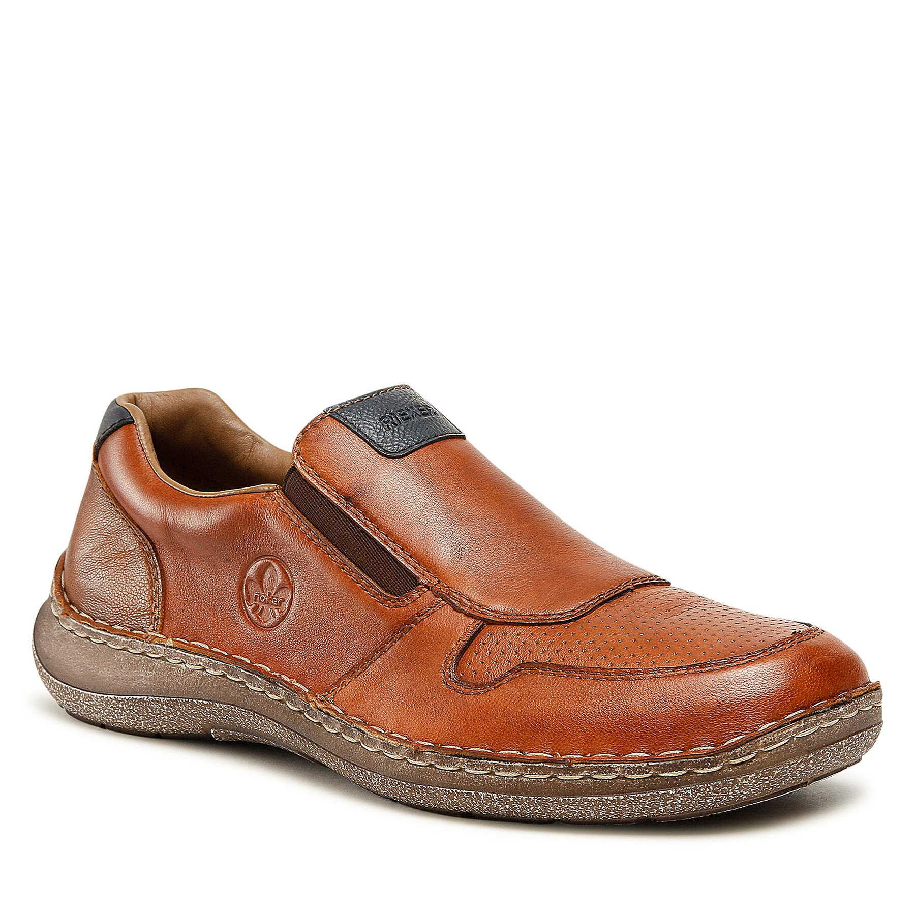 Uomo Scarpe basse Rieker, Taglia 40, Marrone, 03069-24, taglia : 40