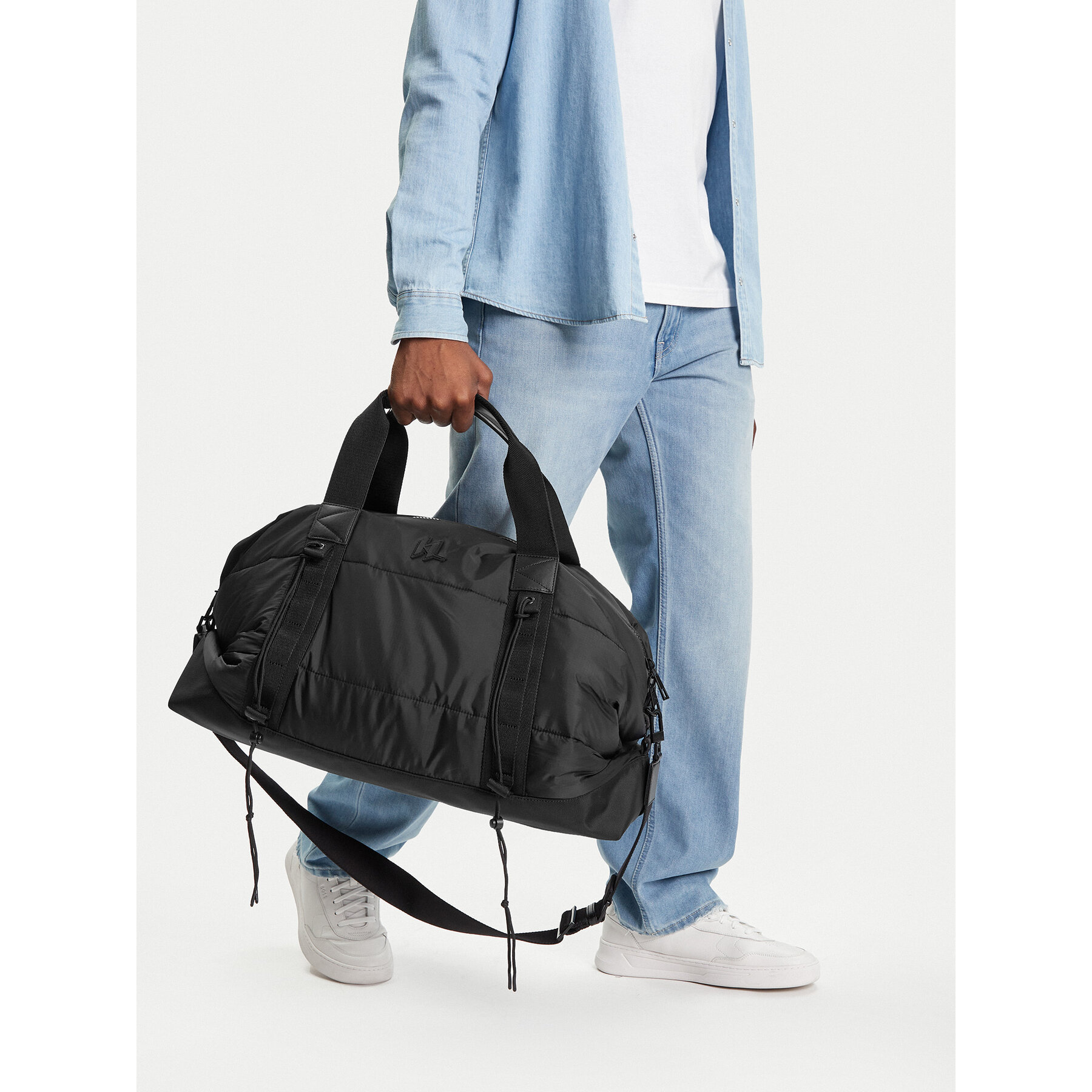 Torba za vikend KARL LAGERFELD A3M30276 Črna