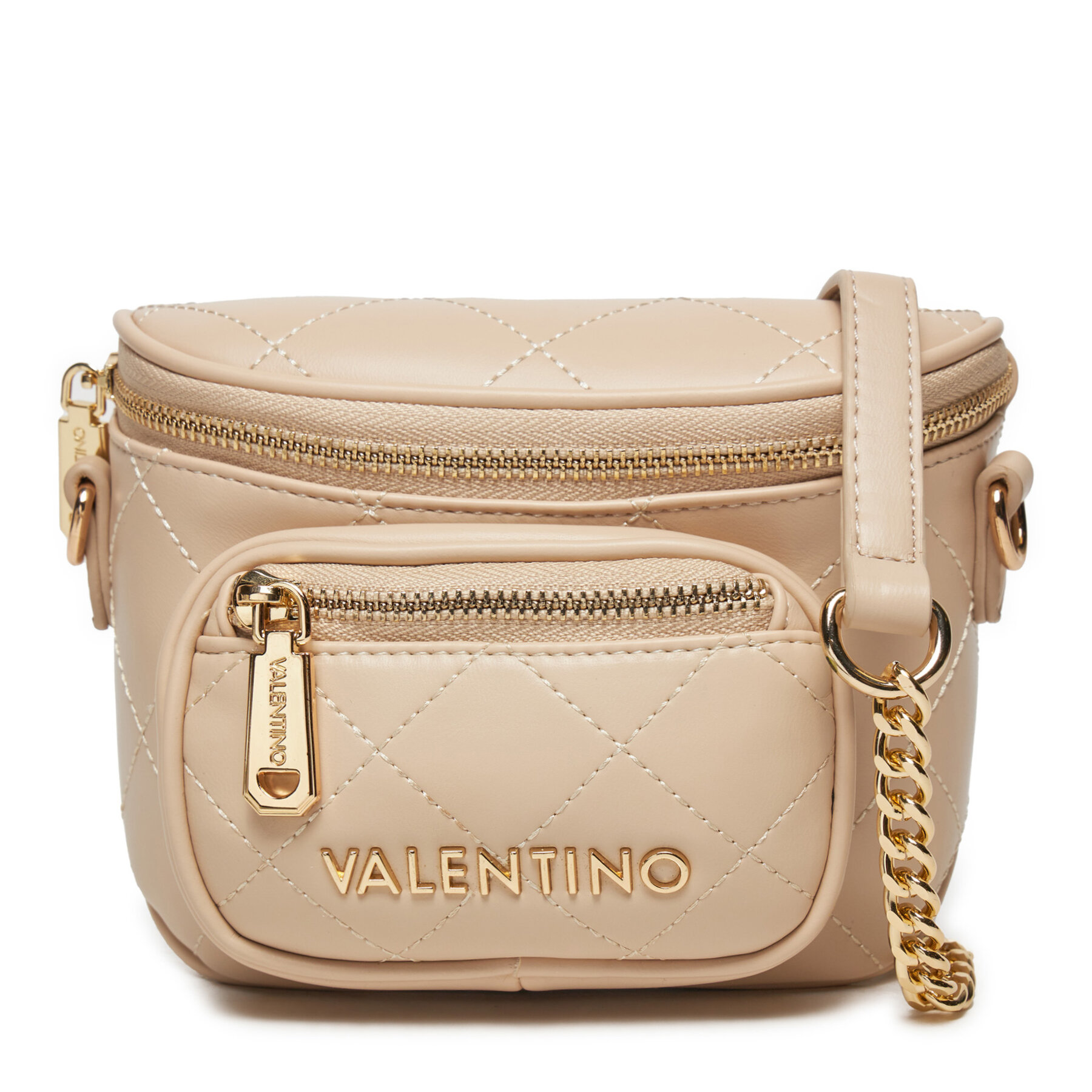 Valentino Τσαντάκι μέσης Valentino Nur Re VBS8G954 Μπεζ