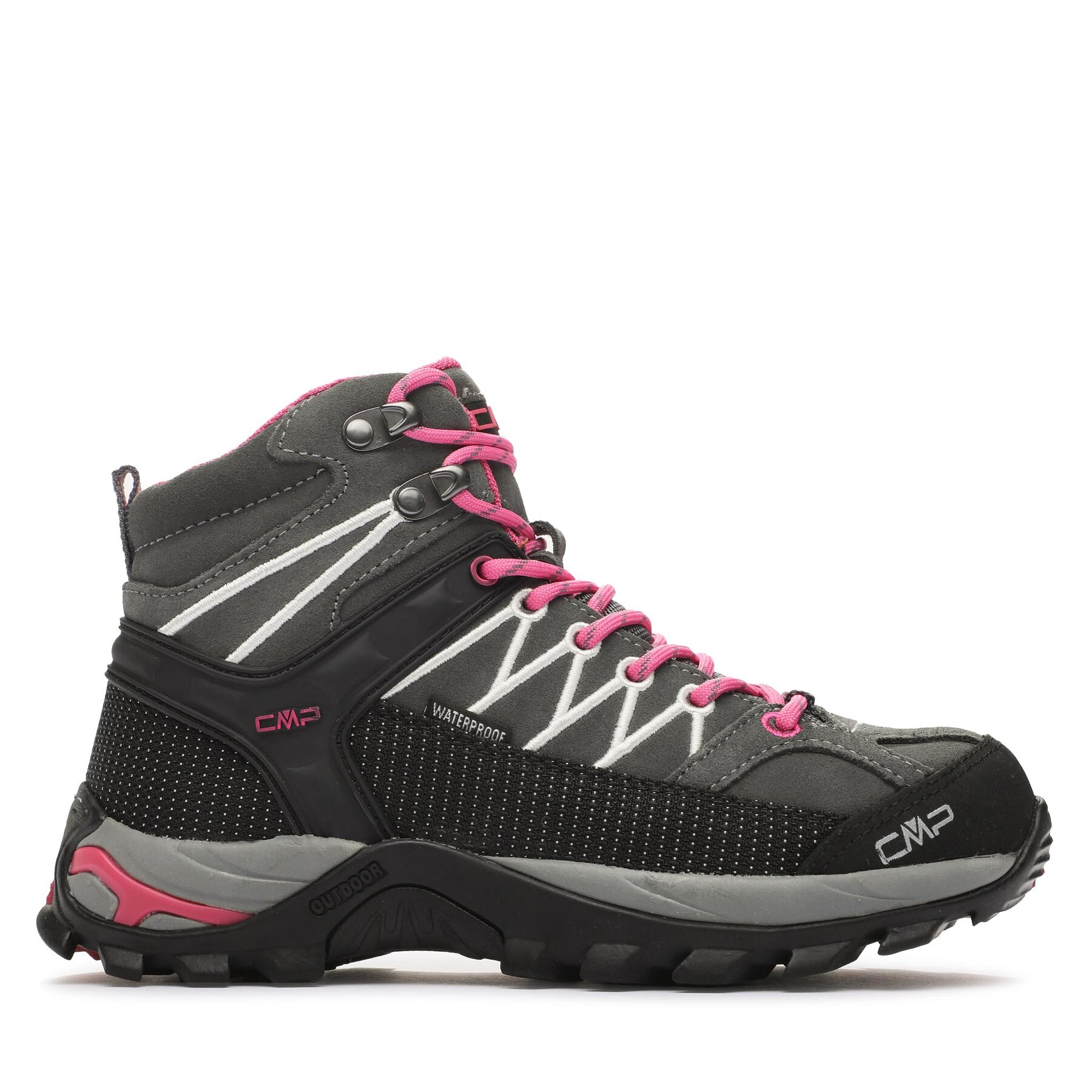 Παπούτσια πεζοπορίας CMP Rigel Mid Wmn Trekking Shoes Wp 3Q12946 Γκρι