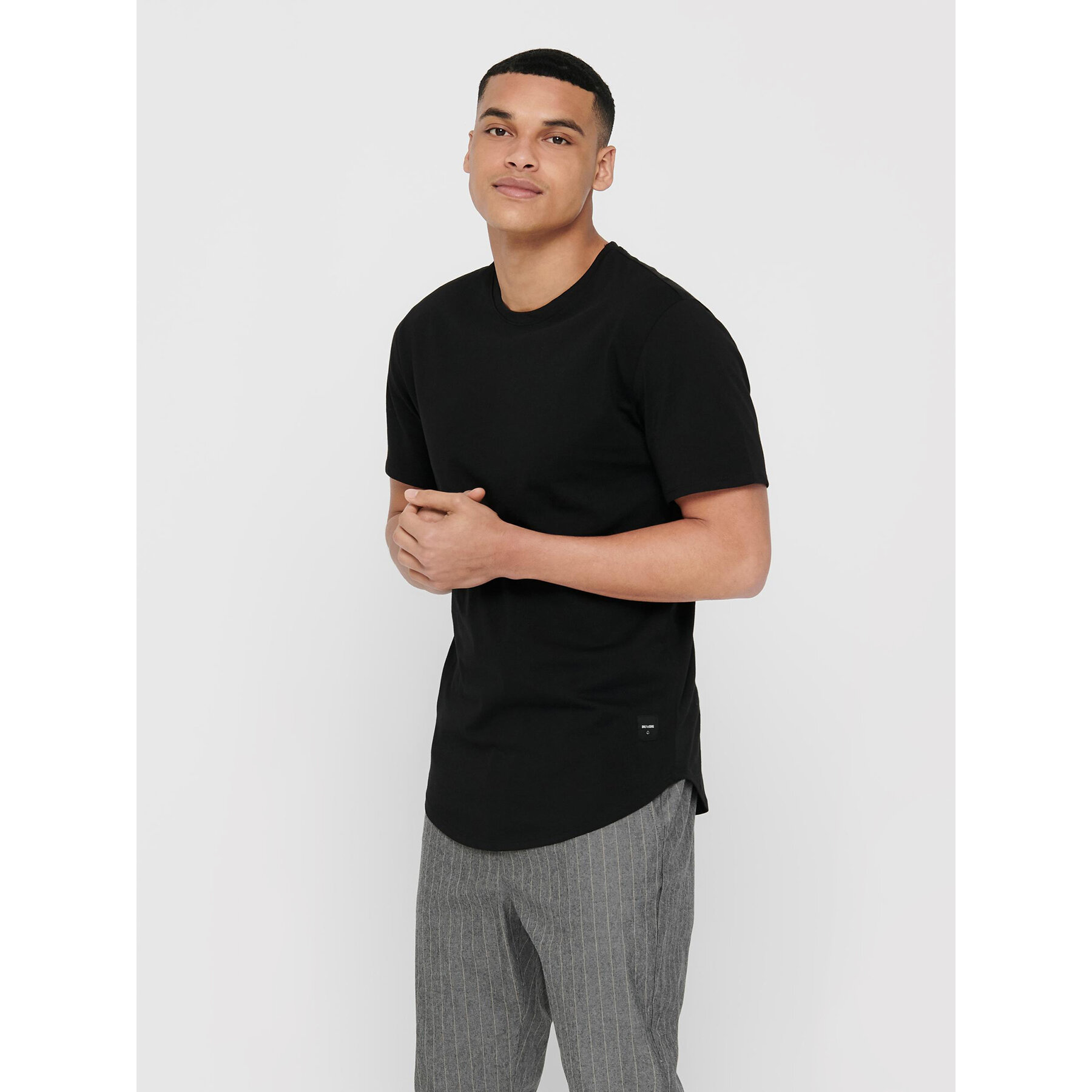 Only & Sons Only & Sons T-Shirt Matt 22002973 Μαύρο Regular Fit