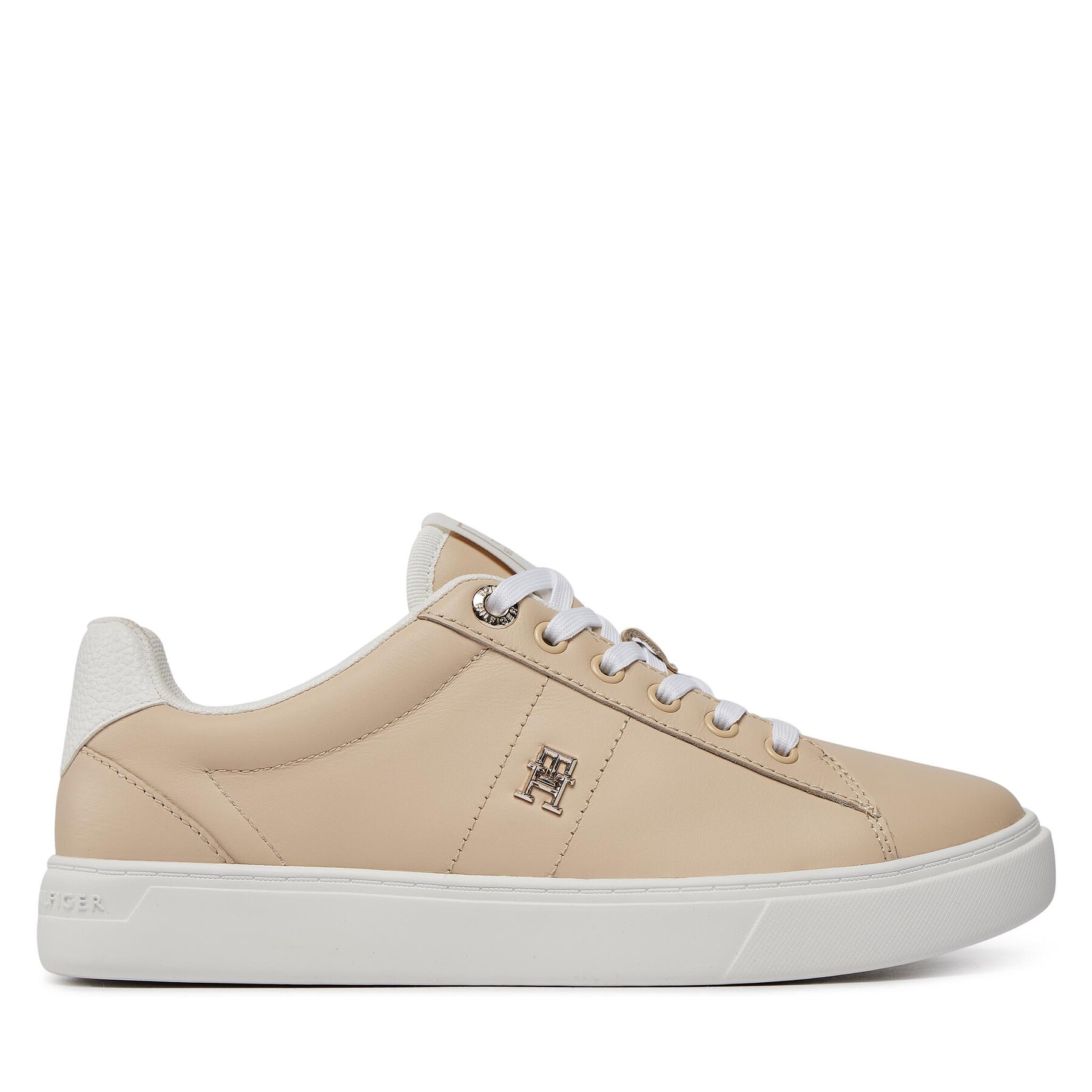 Superge Tommy Hilfiger Essential Elevated Court Sneaker FW0FW07685 White Clay AES