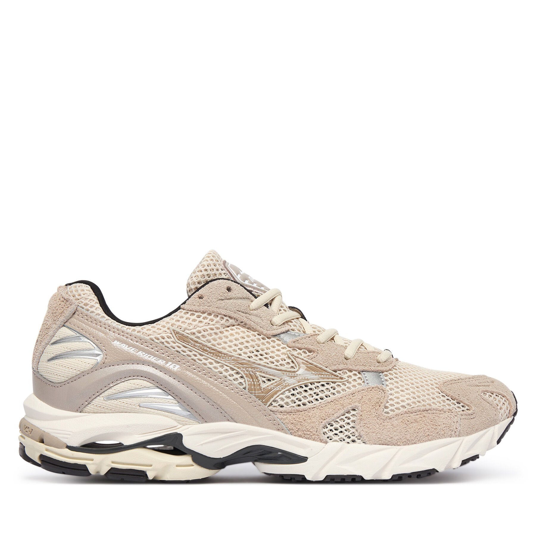 Sneakersy Mizuno Wave Rider 10 'Suede' D1GA2611 Béžová