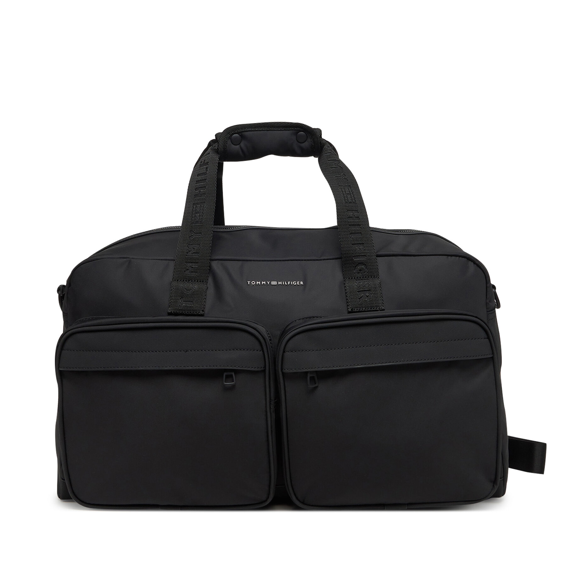 Taška Tommy Hilfiger Th Repreve Duffle AM0AM13362 Čierna