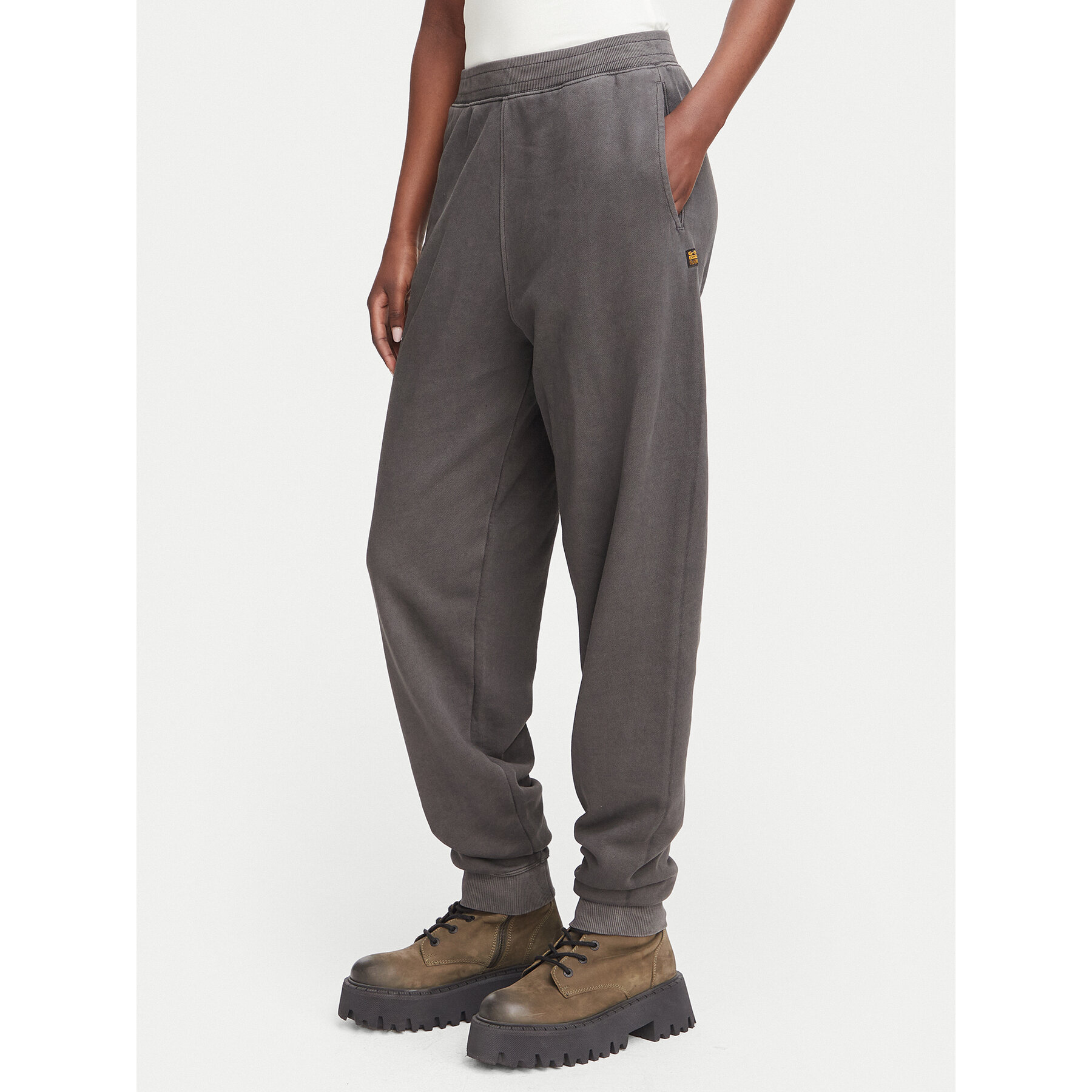 G-Star Raw Donji dio trenerke Unit D30069-D969 Tamno siva Relaxed Fit