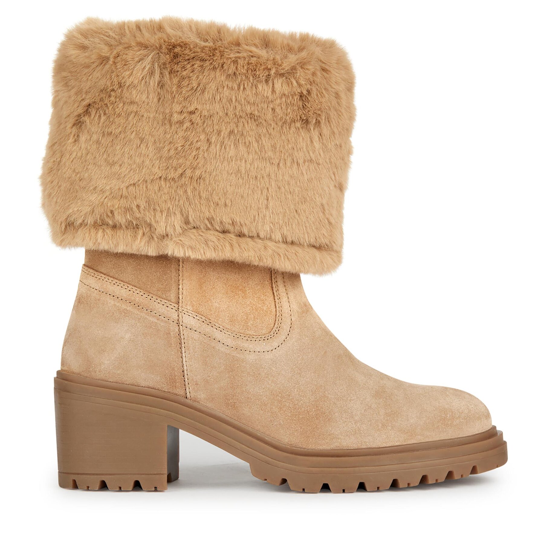 Stiefeletten Geox D Damiana A D36QCA 022BH CS65A Beige