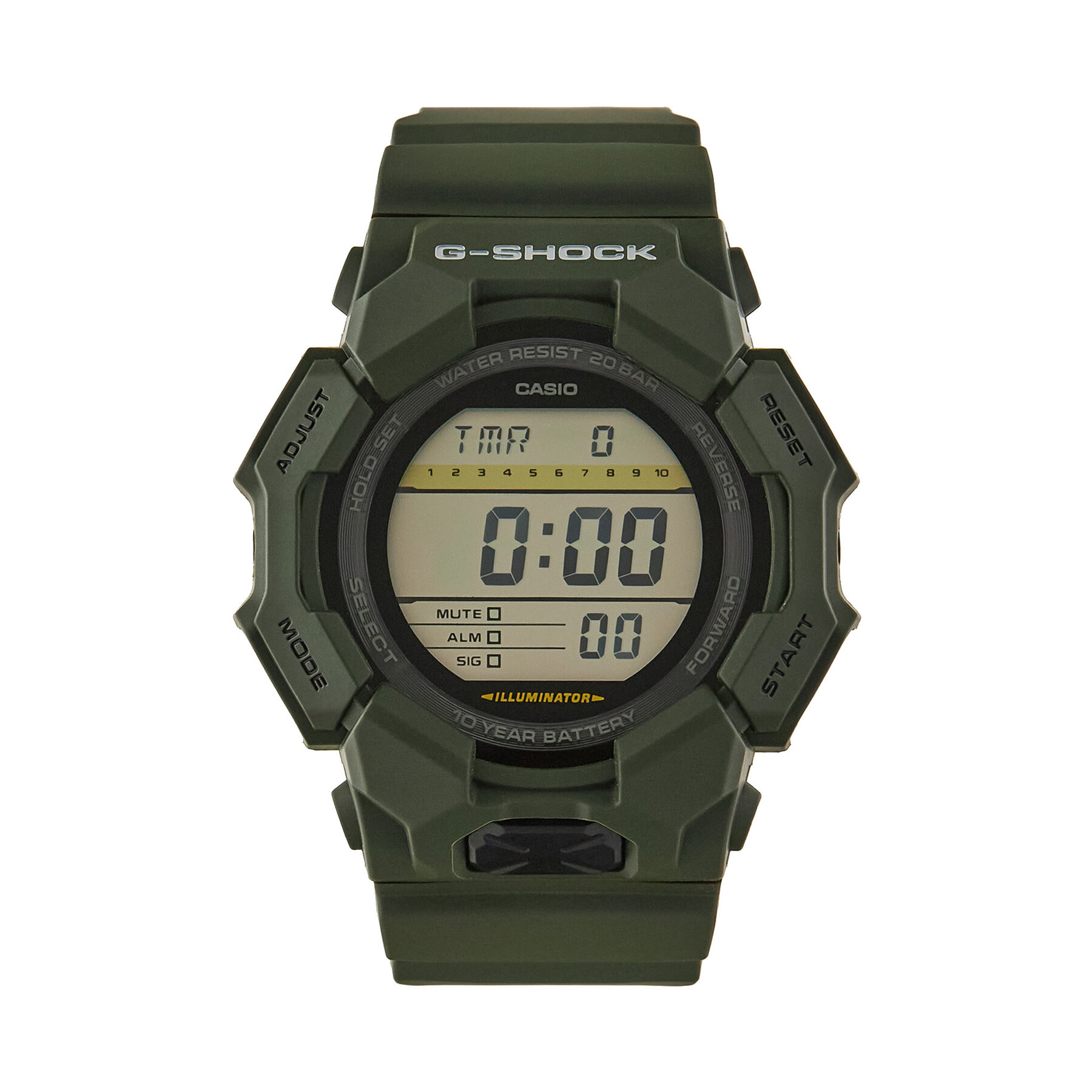 Hodinky G-Shock GD-010-3ER Zelená