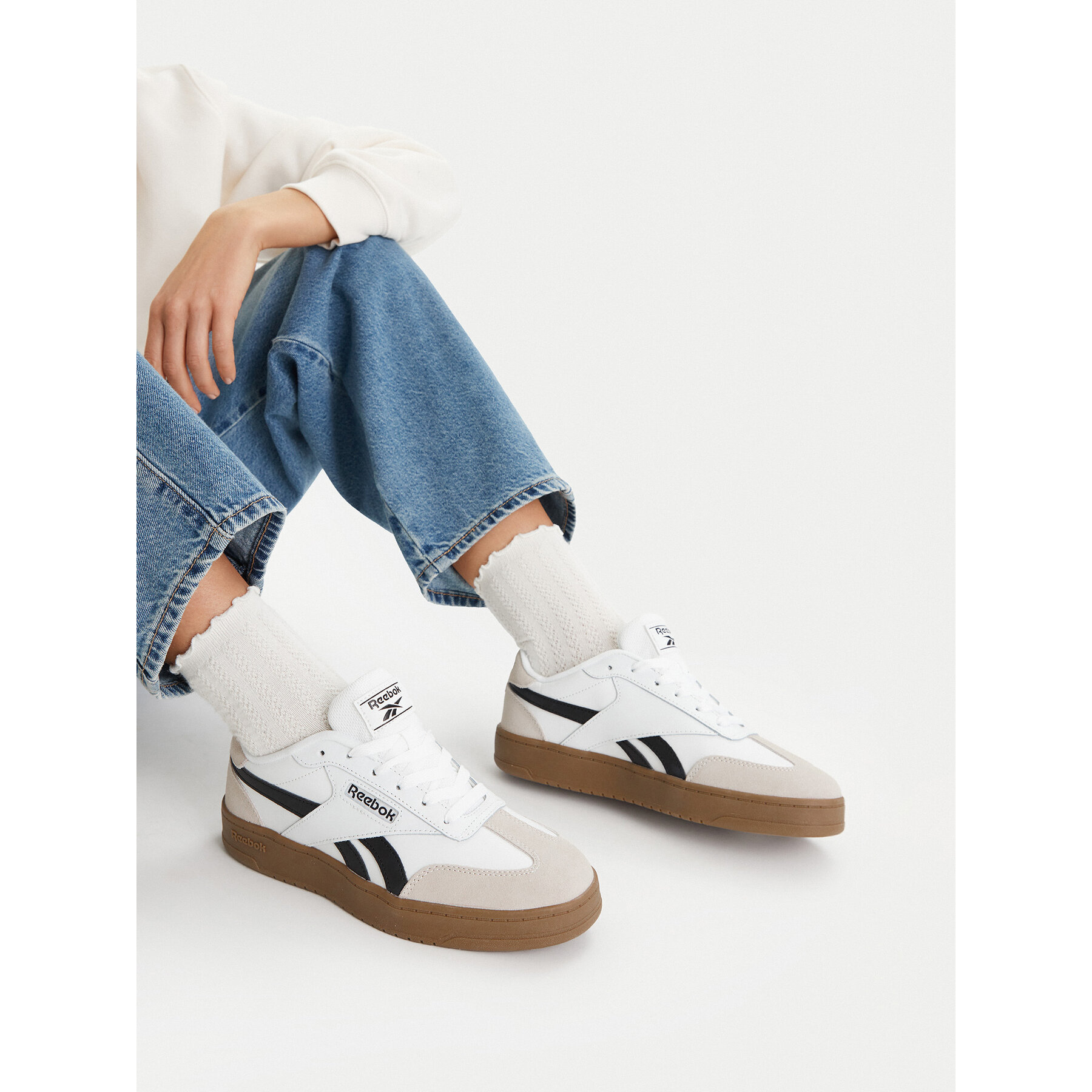 Sneakers Reebok CEO-FORTE LOUNGER DOUBLE UP AR30255WWCX Alb