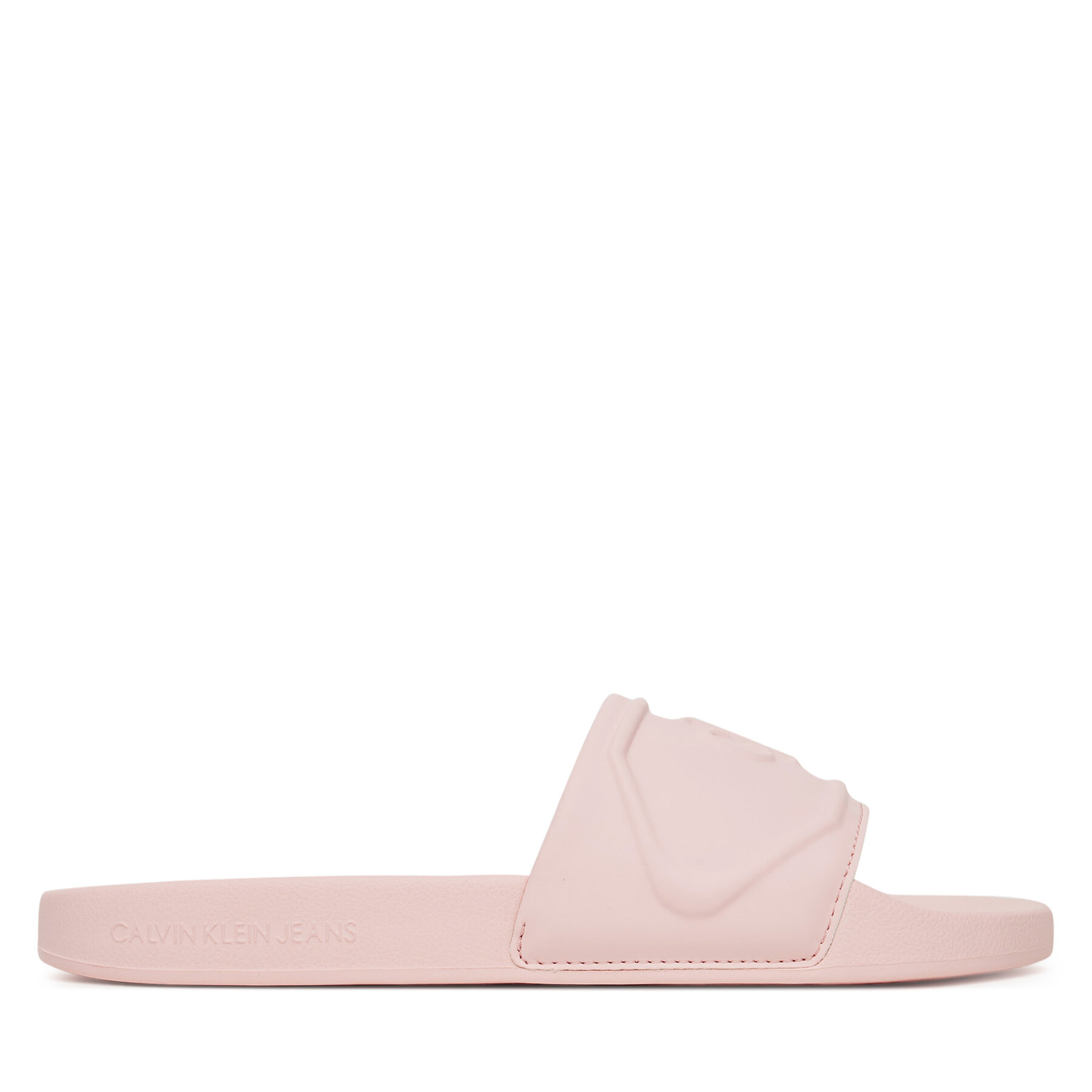 Šľapky Calvin Klein Jeans Slide Pu Hf Mg YW0YW01879 Ružová
