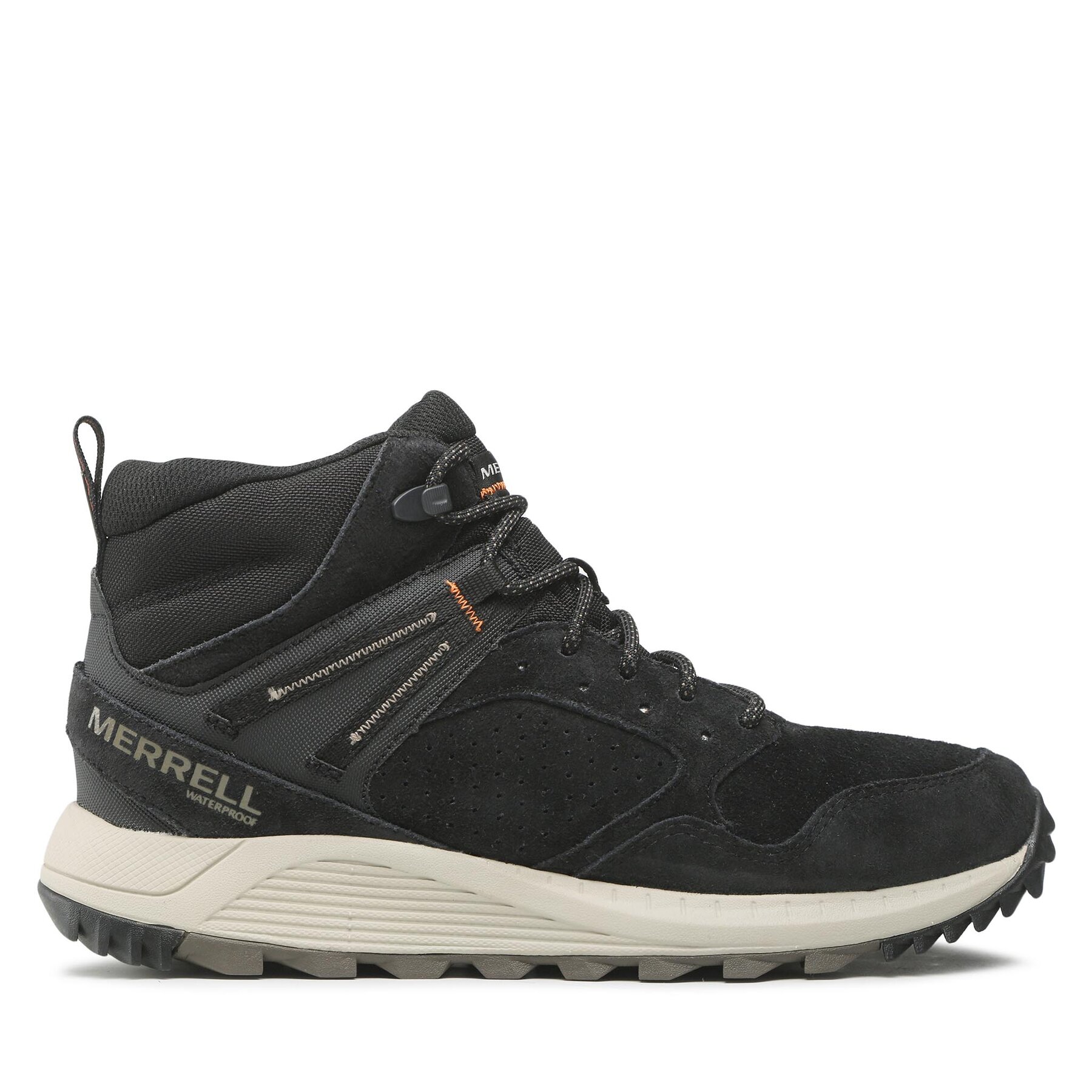 Merrell Παπούτσια πεζοπορίας Merrell Wildwood Sb Mid Wp J067285 Μαύρο