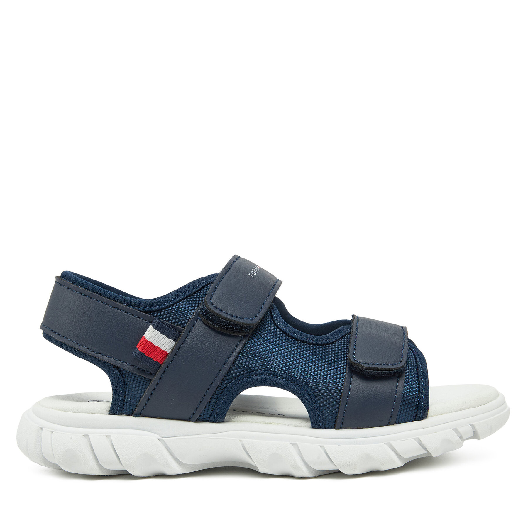 Dziecięce Sandały Tommy Hilfiger, Rozmiar 30 Granatowy Velcro Sandal T1B2-33898-1591 S