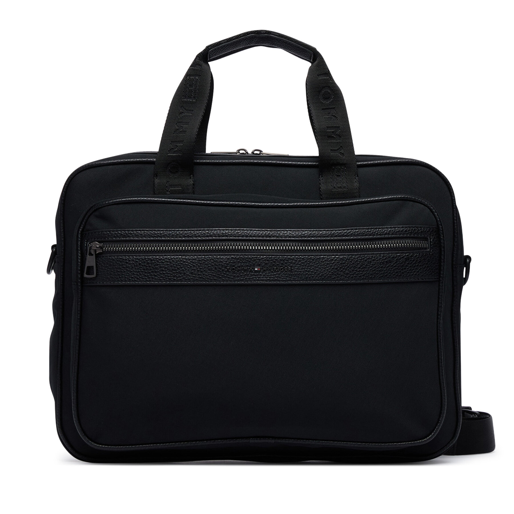 Torba za laptop Tommy Hilfiger Th Repreve Computer Bag AM0AM14445 Crna
