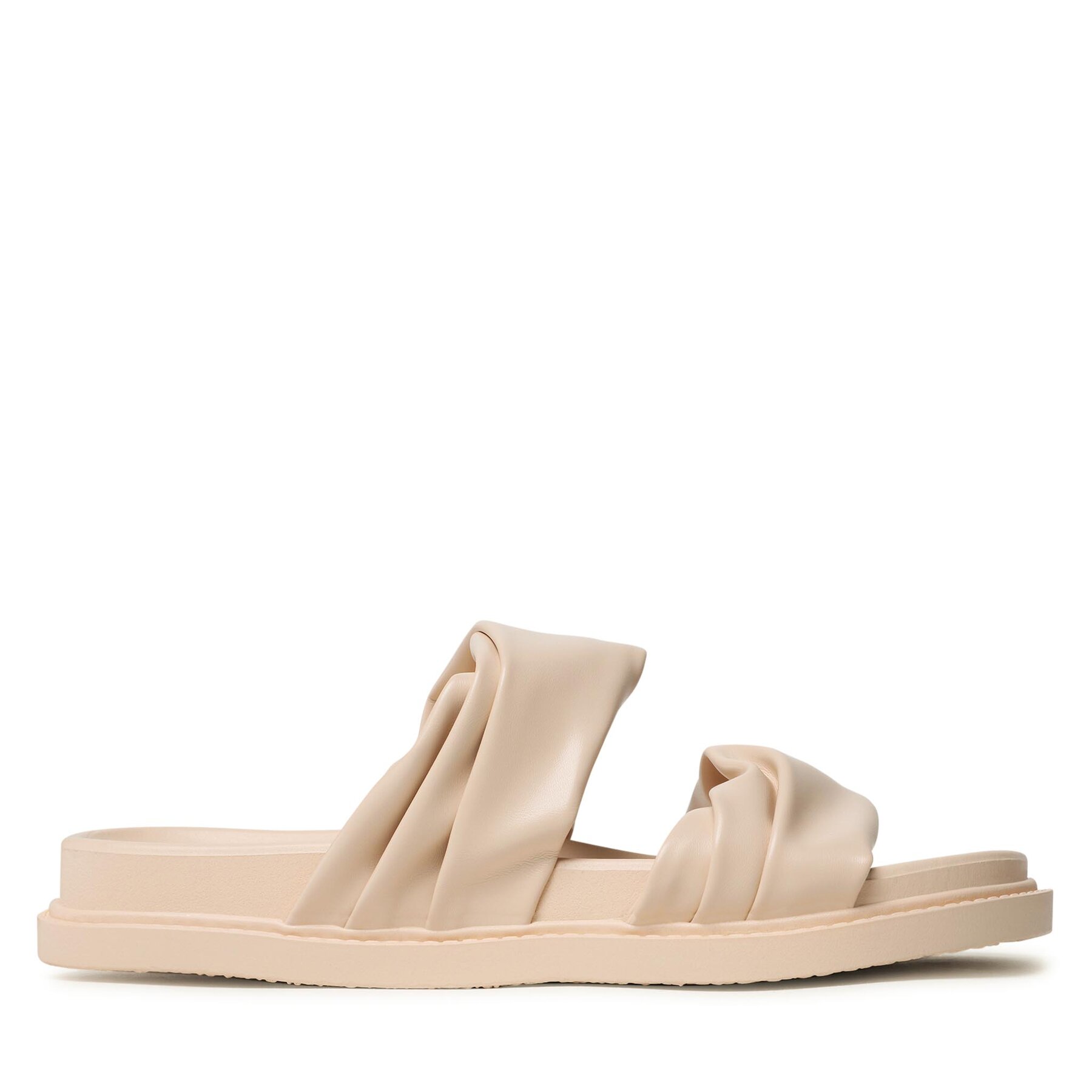 Damen Pantoletten DeeZee, Schuhgröße 36, Beige, E566-71