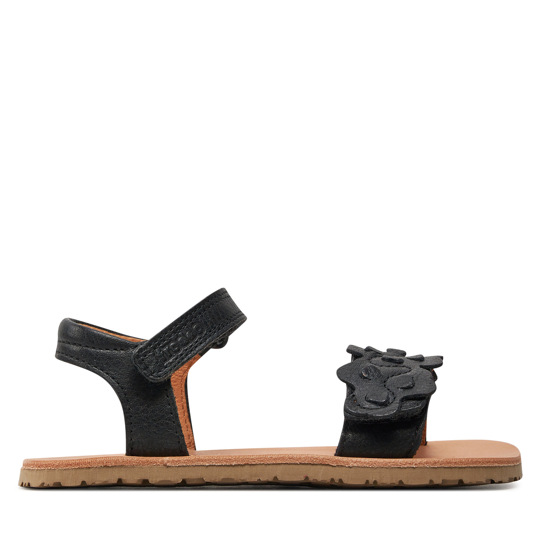 Szandál Froddo Barefoot Flexy Flowers G3150265-4 M Fekete