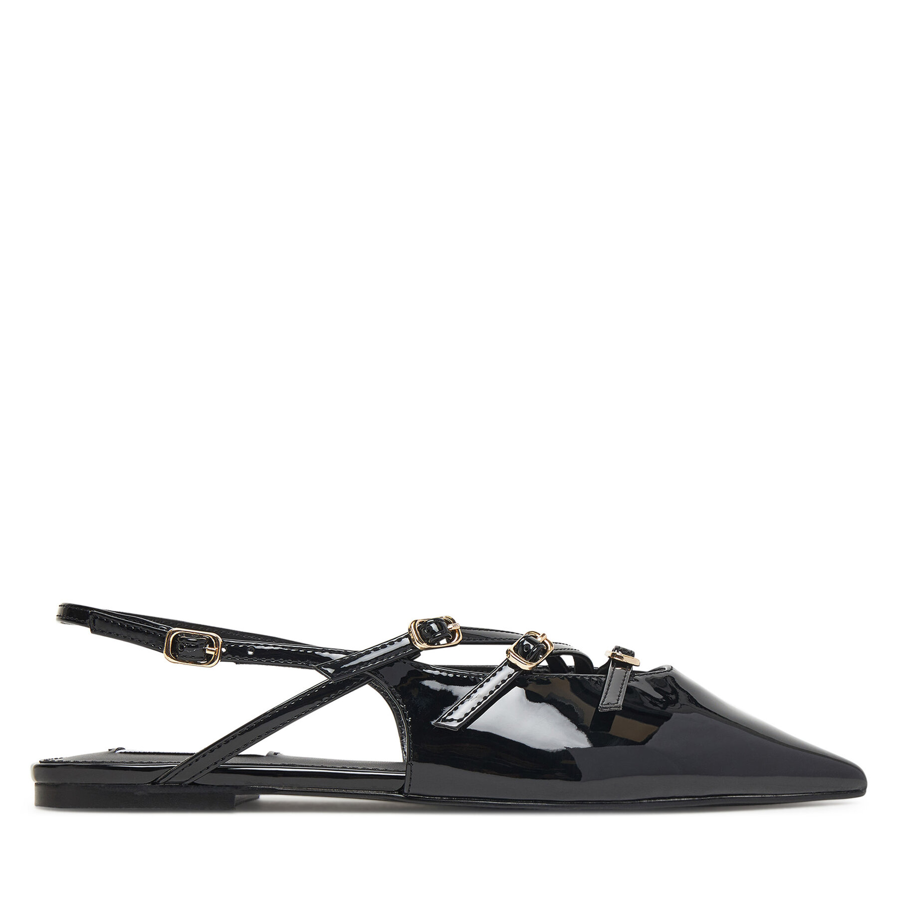 Steve Madden Dámske Baleríny, Rozmer: 39, Čierna, Cianna SM11003709