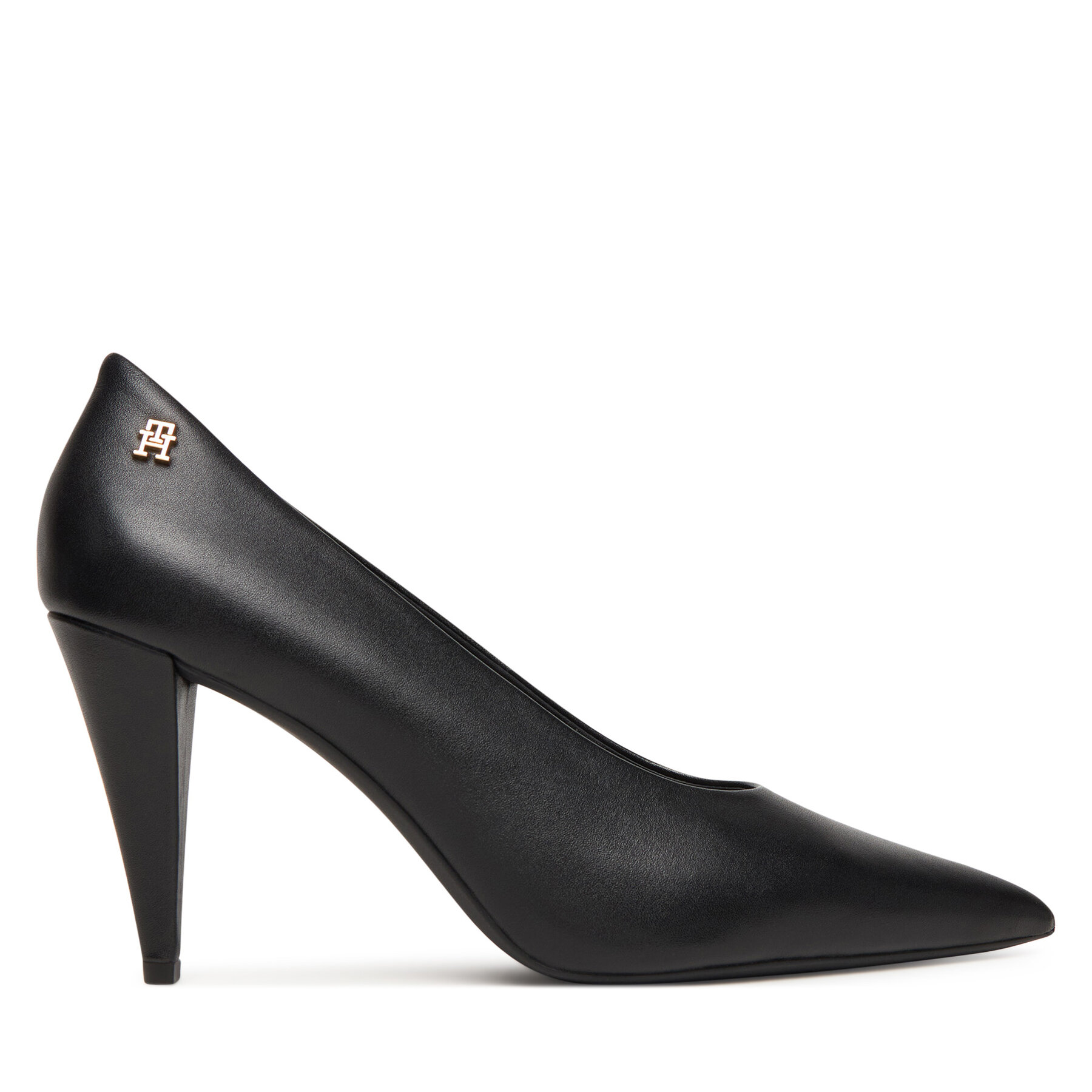Salonke Tommy Hilfiger Th Smooth Leather Pump FW0FW08960 Crna