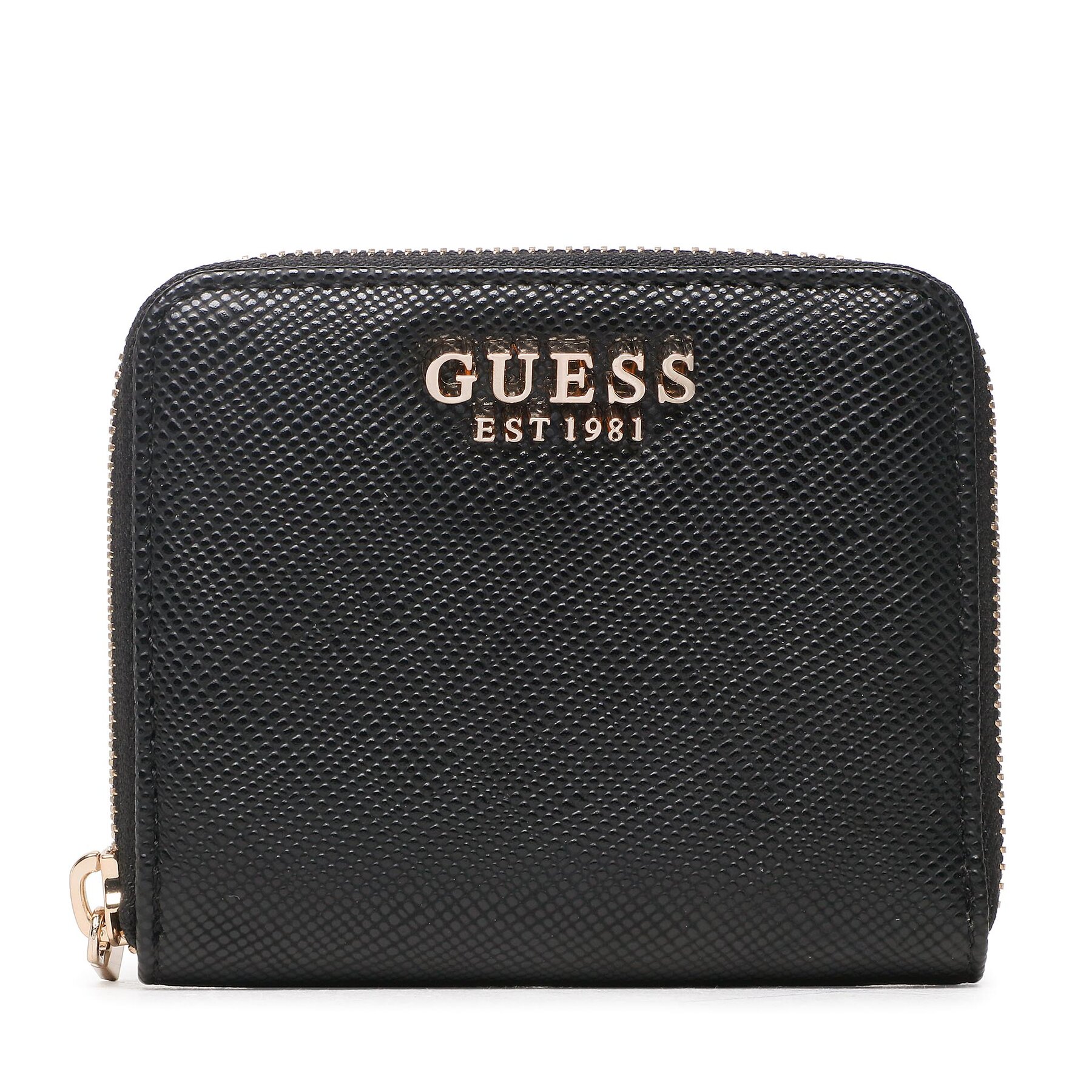 Liten damplånbok Guess Laurel (ZG) Slg SWZG85 00370 Svart