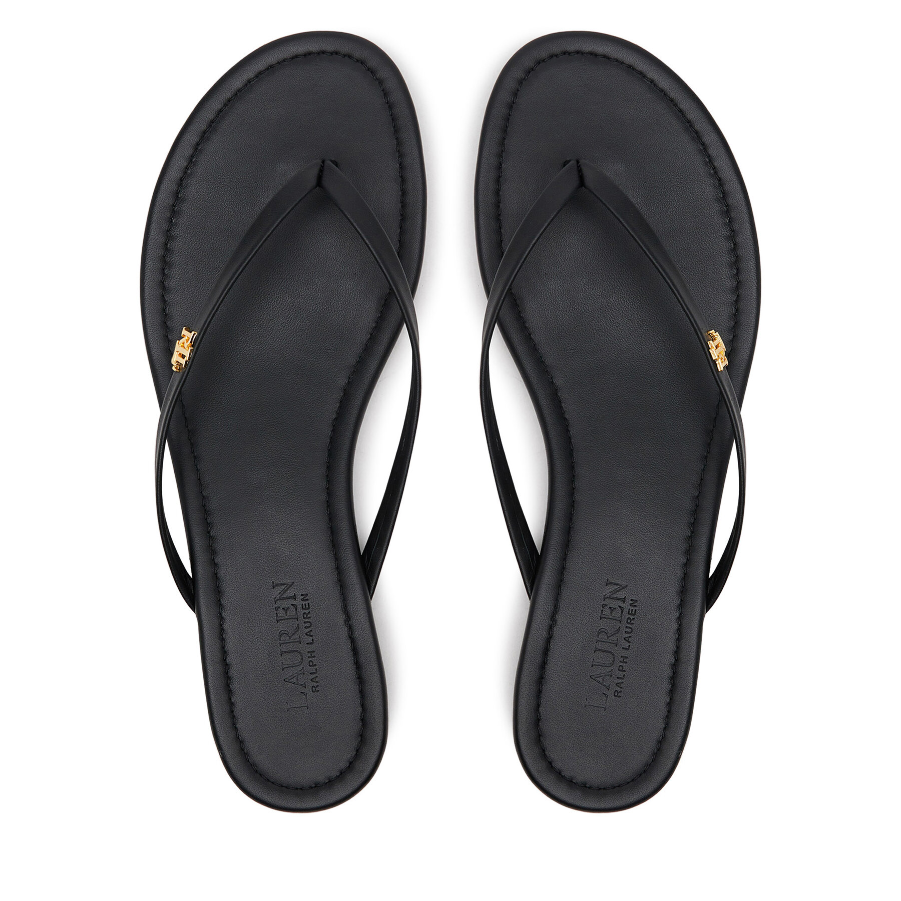 Damskie Japonki LAUREN RALPH LAUREN, Rozmiar 35.5 Czarny Raquel 802953931001