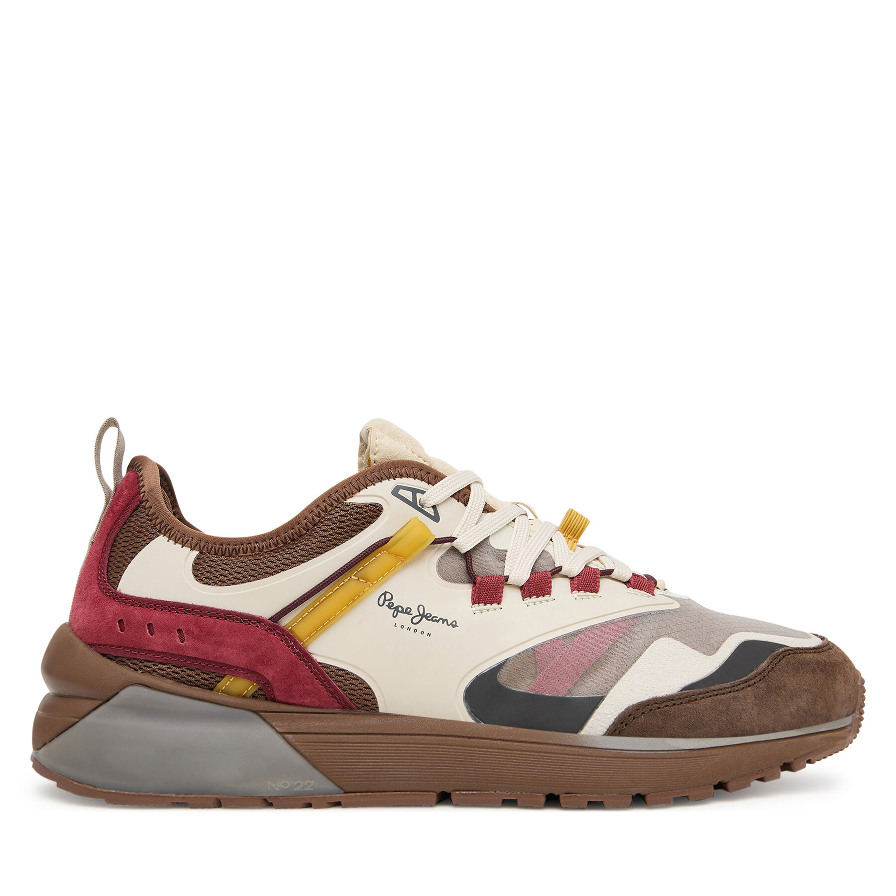 Sneakers Pepe Jeans Stoke Sport M PMS600013 Maro