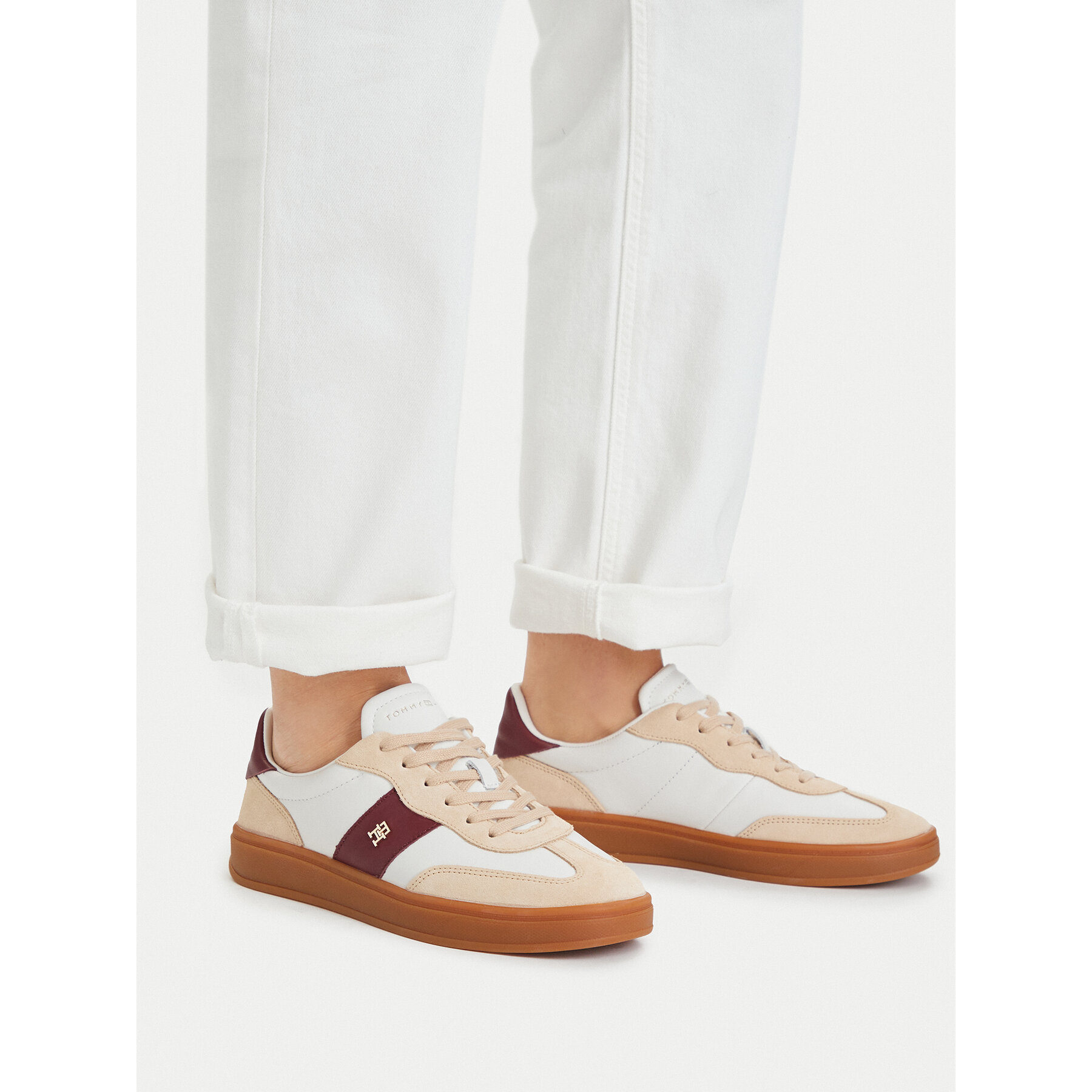 Αθλητικά Tommy Hilfiger Premium Heritage FW0FW09497 Μπεζ