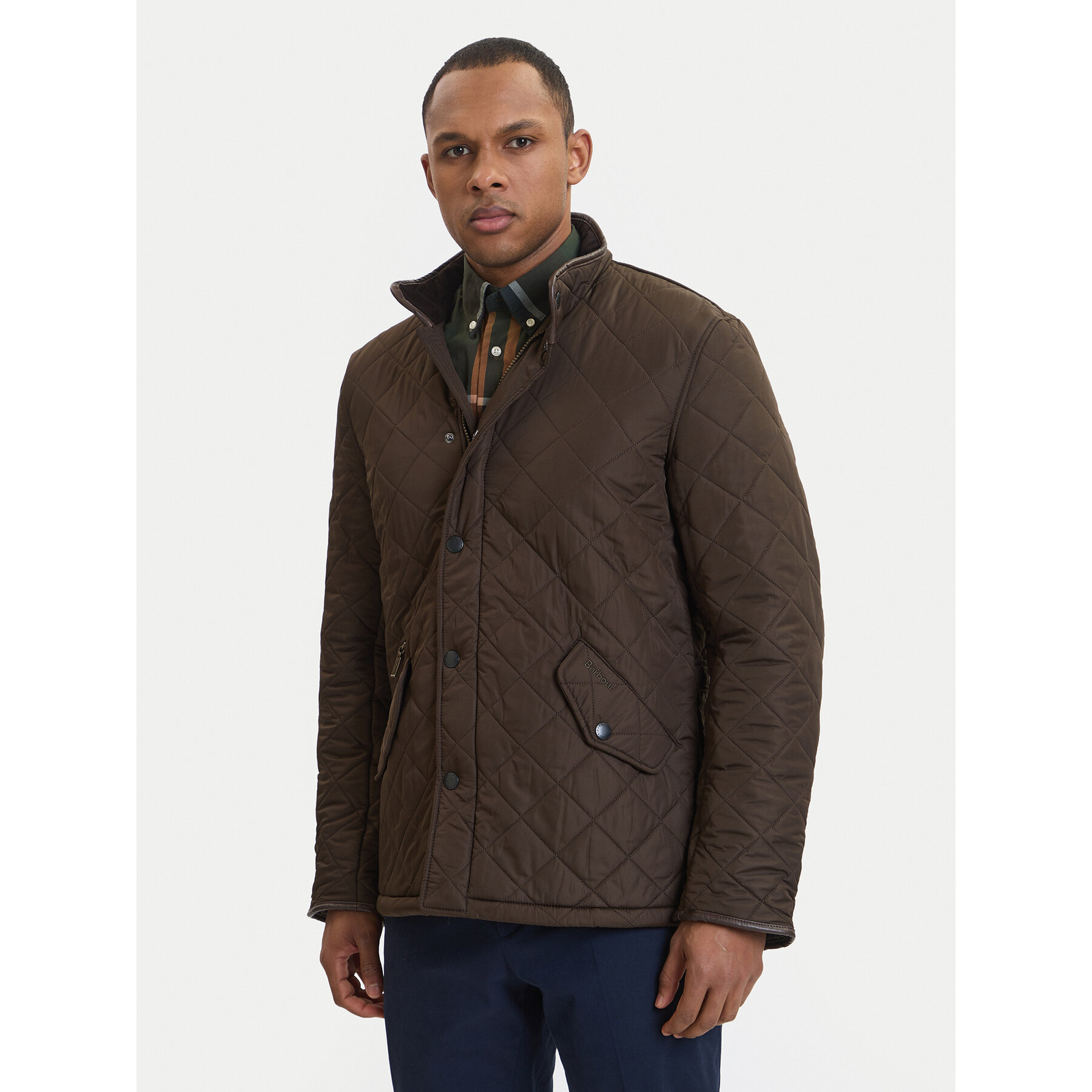 Barbour Übergangsjacke MQU0281OL51 Grün Slim Fit