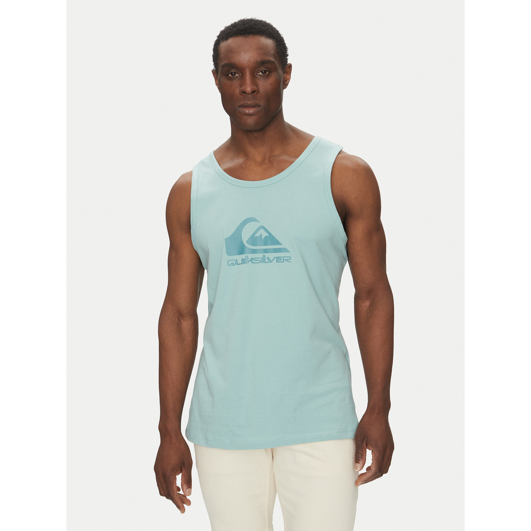 Quiksilver Tank top EQYZT08041 Τυρκουάζ Regular Fit