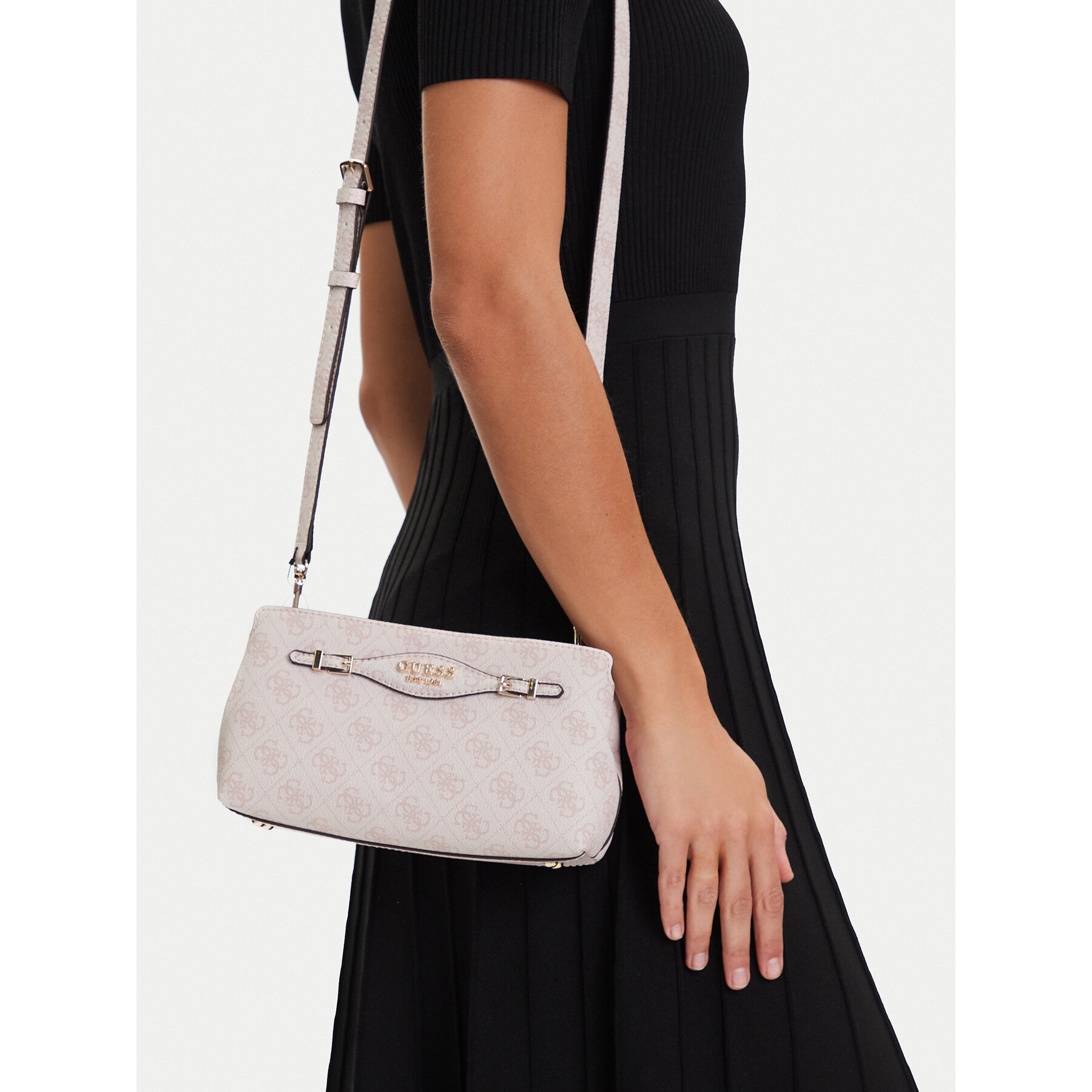 Дамска чанта Guess Katya HWSG96 52120 Розов