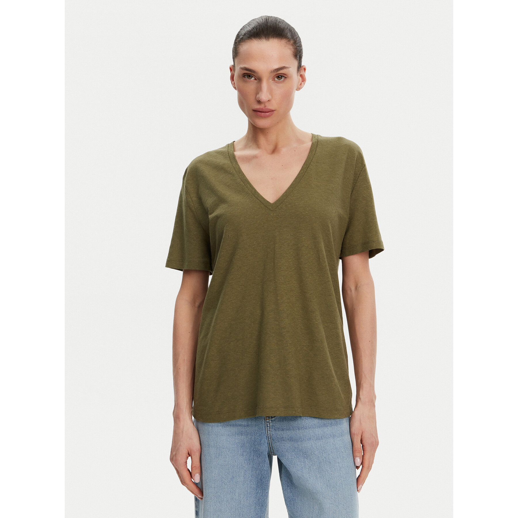 ACCESS FASHION T-shirt 53-2148-611 Verde Regular Fit