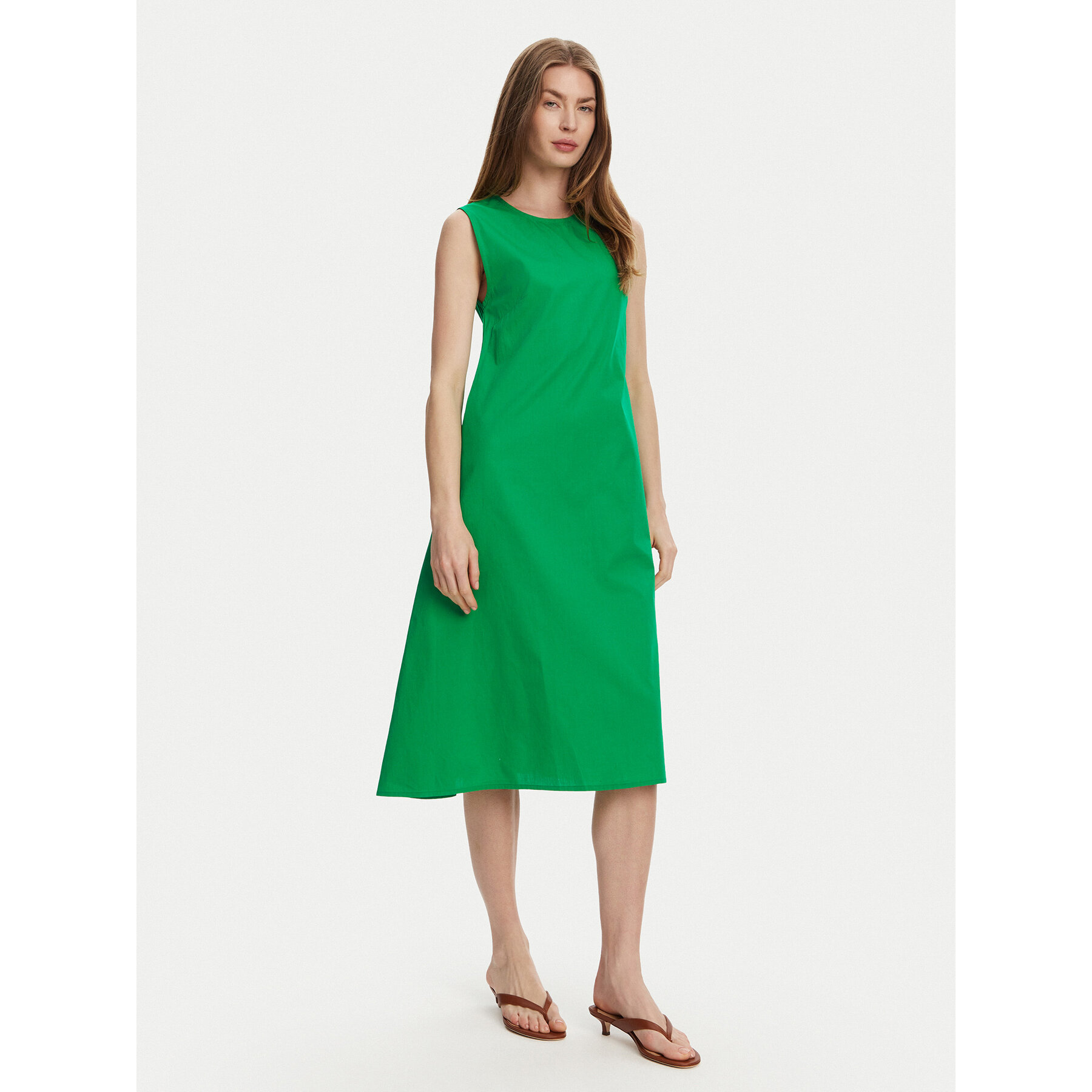 Selmark Sommerkleid BL495 Grün Regular Fit
