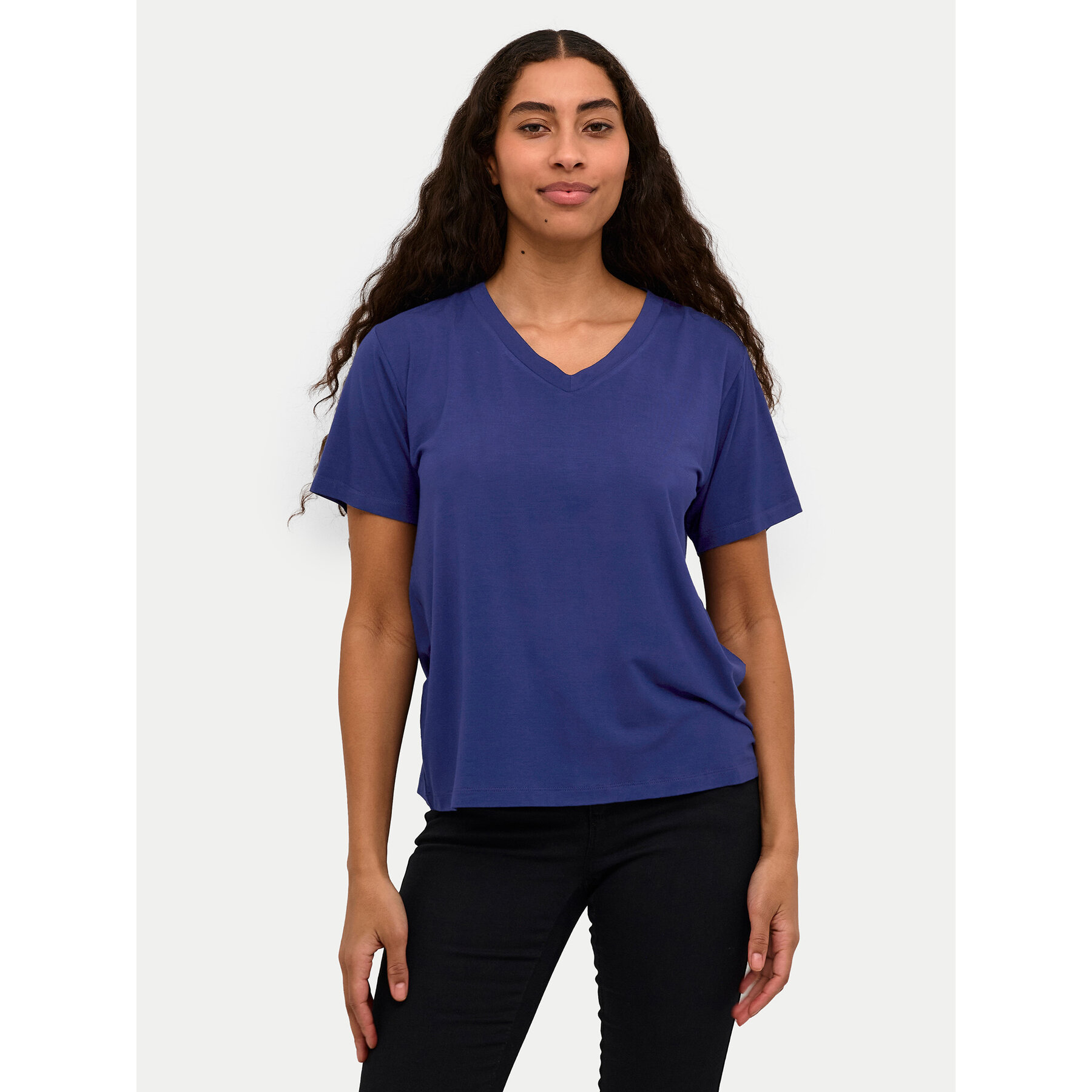 Kaffe T-shirt 10508581 Blu Regular Fit