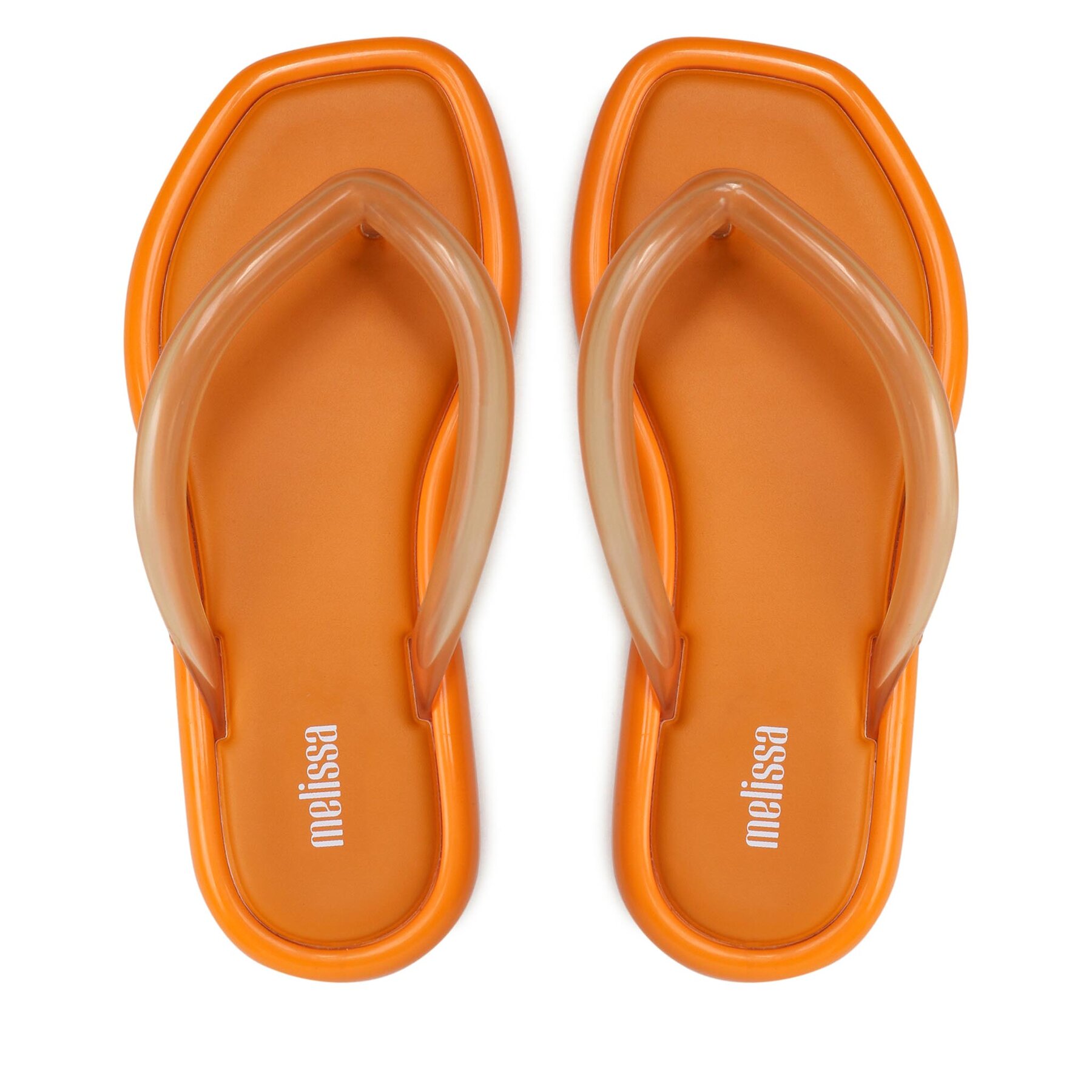 Tåsandaler Melissa Airbubble Flip Flop Ad 33771 Orange