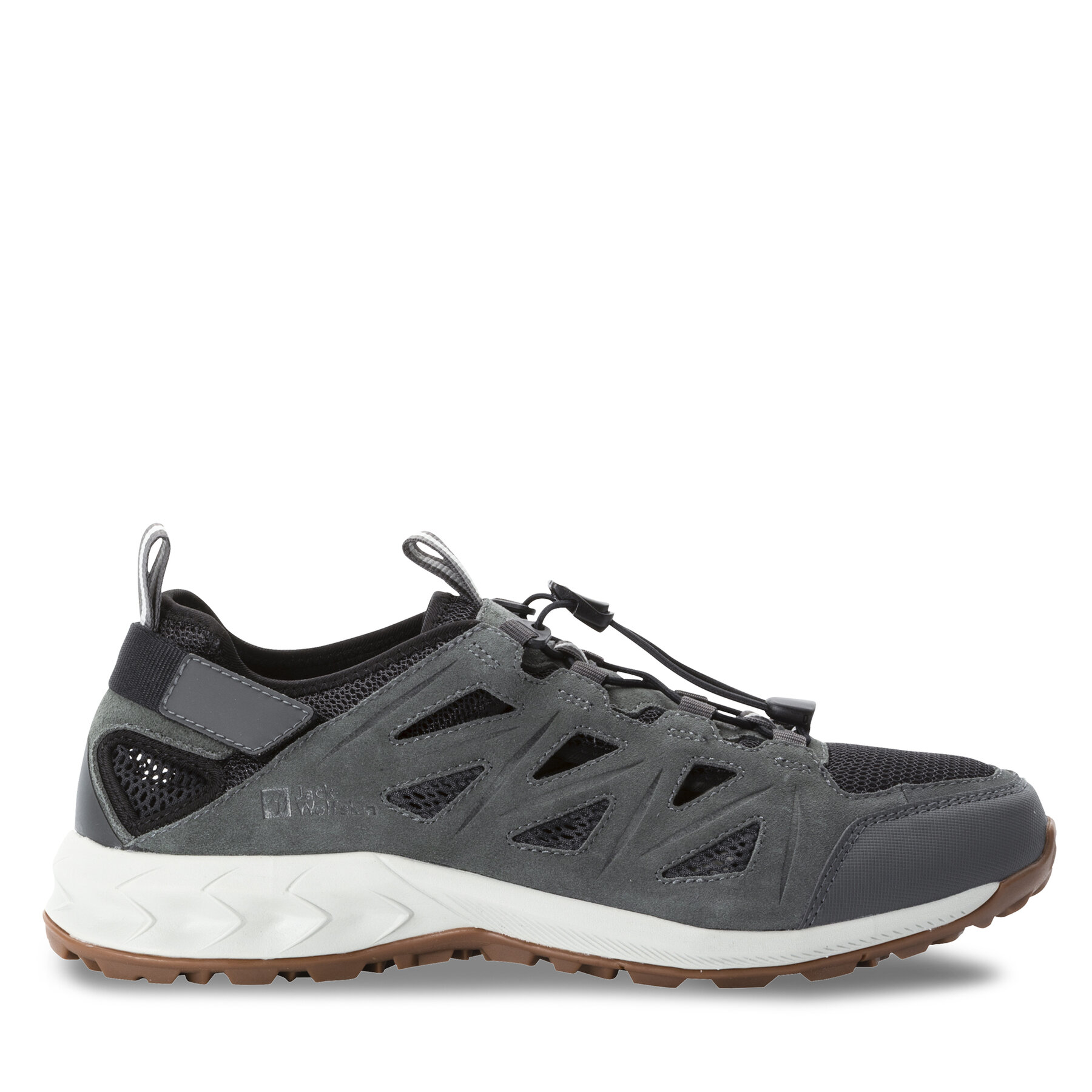 Botas de trekking Jack Wolfskin Woodland 2 Hybrid Low 4051301 Gris