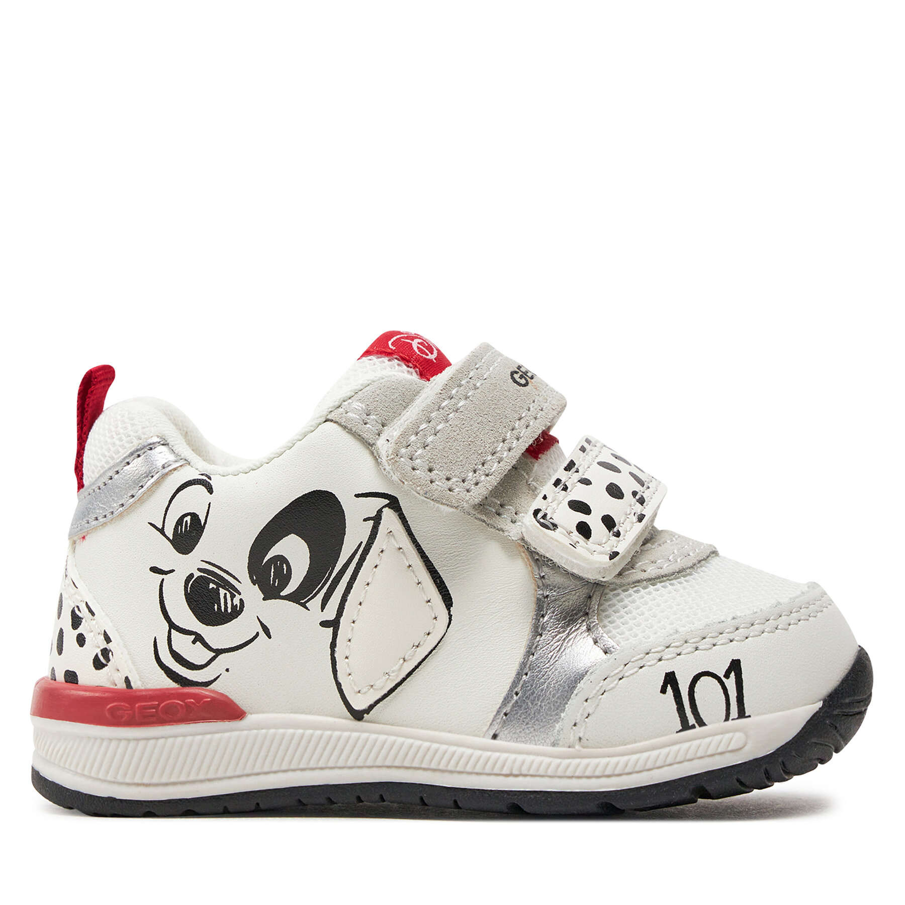 Sneakers Geox B Rishon Girl B450LB 085NF C0050 Vit