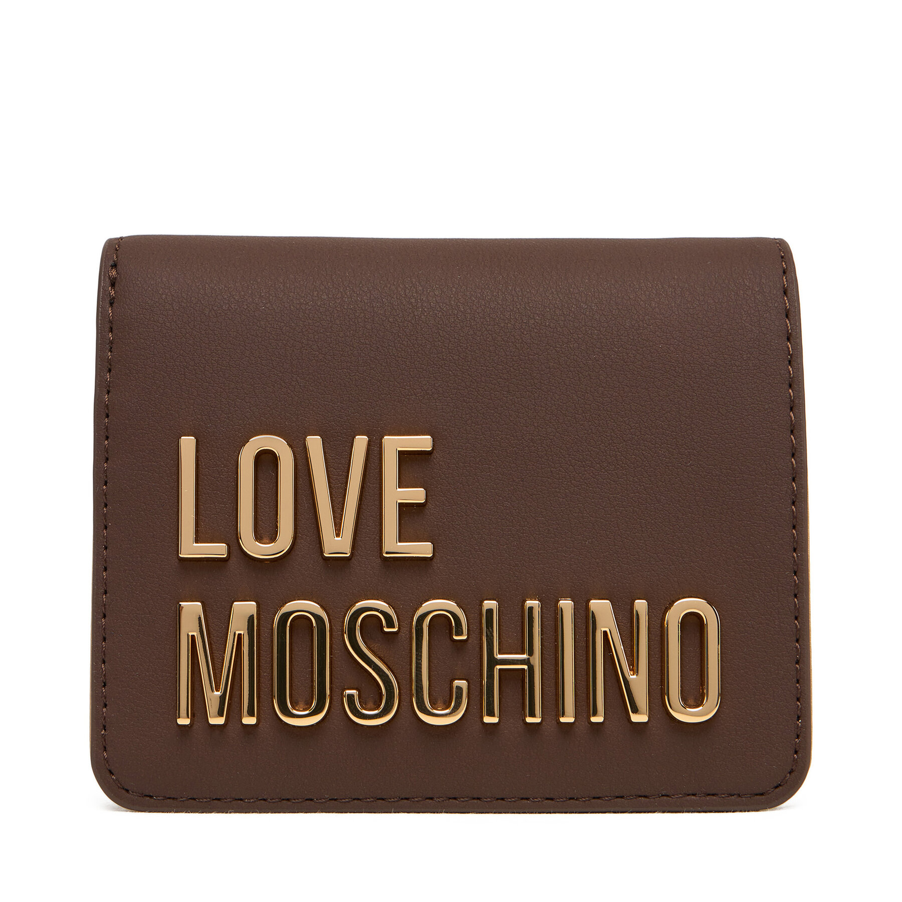 Malá dámska peňaženka LOVE MOSCHINO JC5612PP1NKD0301 Hnedá