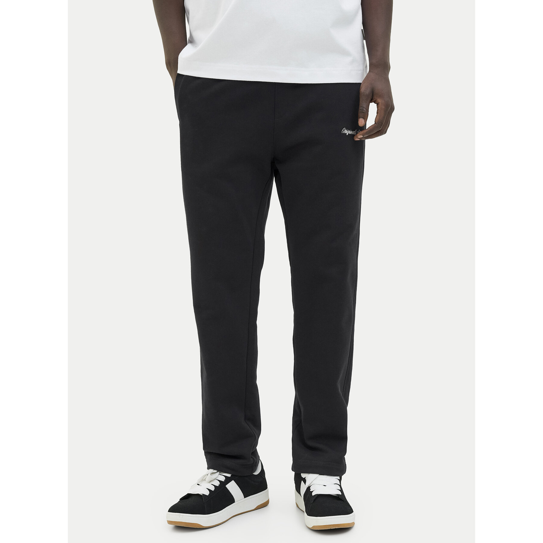 Jack & Jones Jogginghose Kane Norrebro 12282553 Schwarz Relaxed Fit