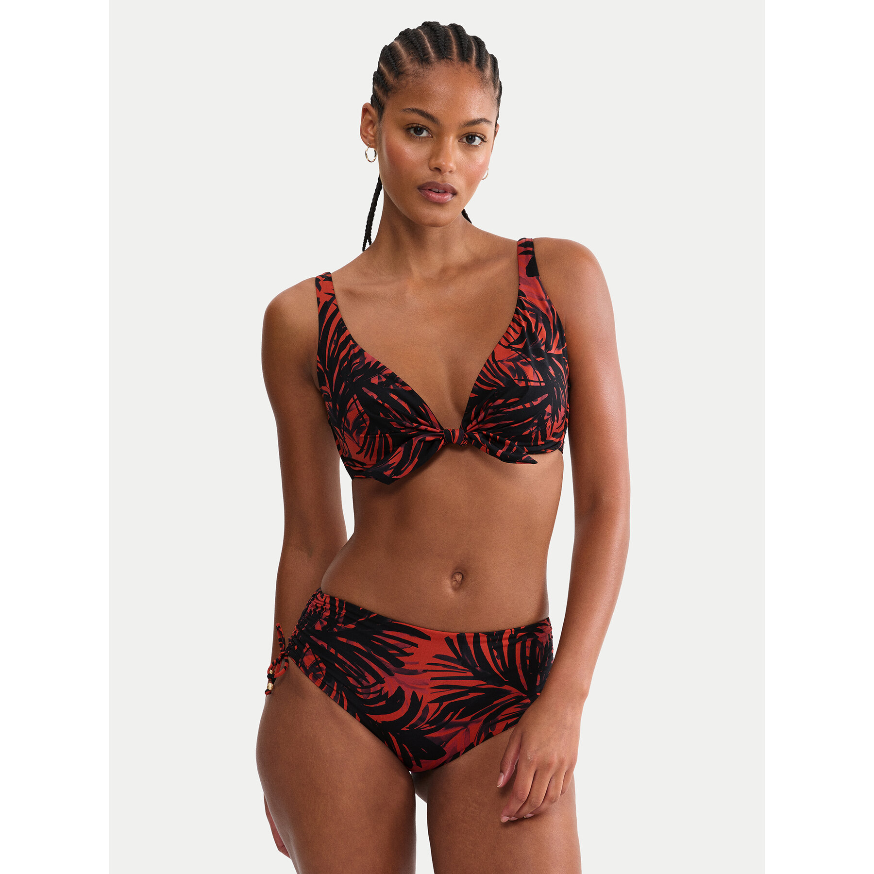 Triumph Bikini-Oberteil Summer Palm W 10226601 Rot