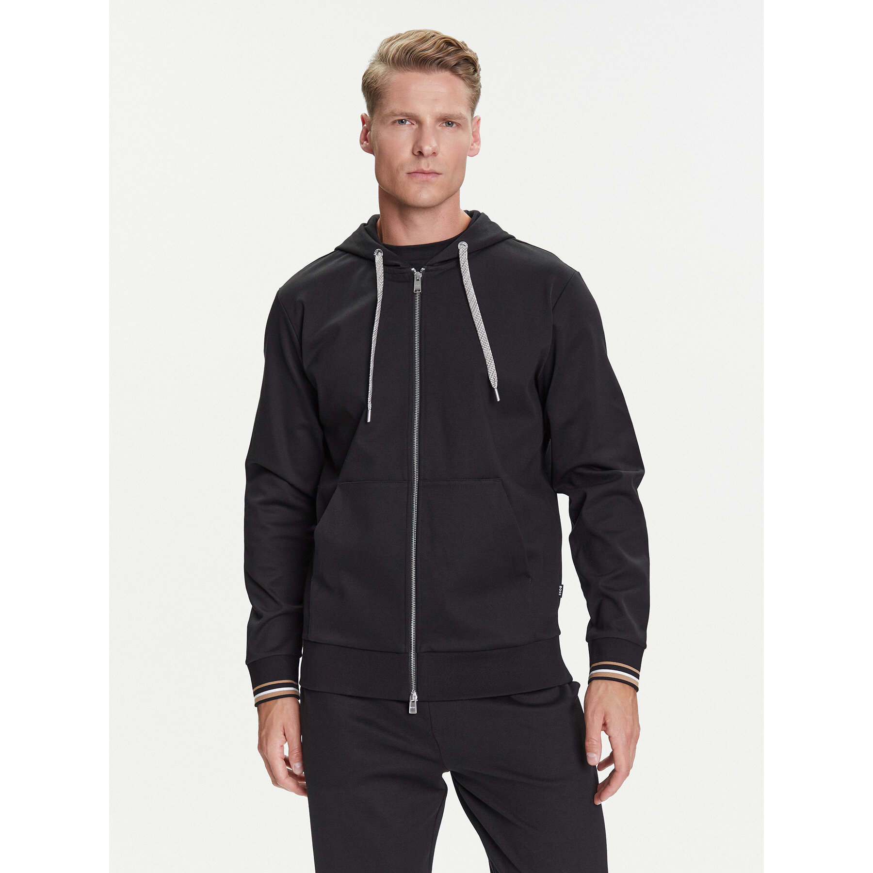 BOSS Sweatshirt C-Spence 109 50543427 Schwarz Regular Fit