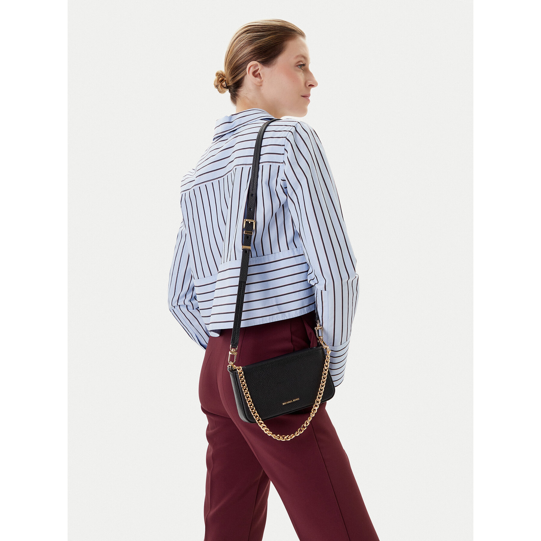 Τσάντα MICHAEL Michael Kors 32S5GYTU1L Μαύρο