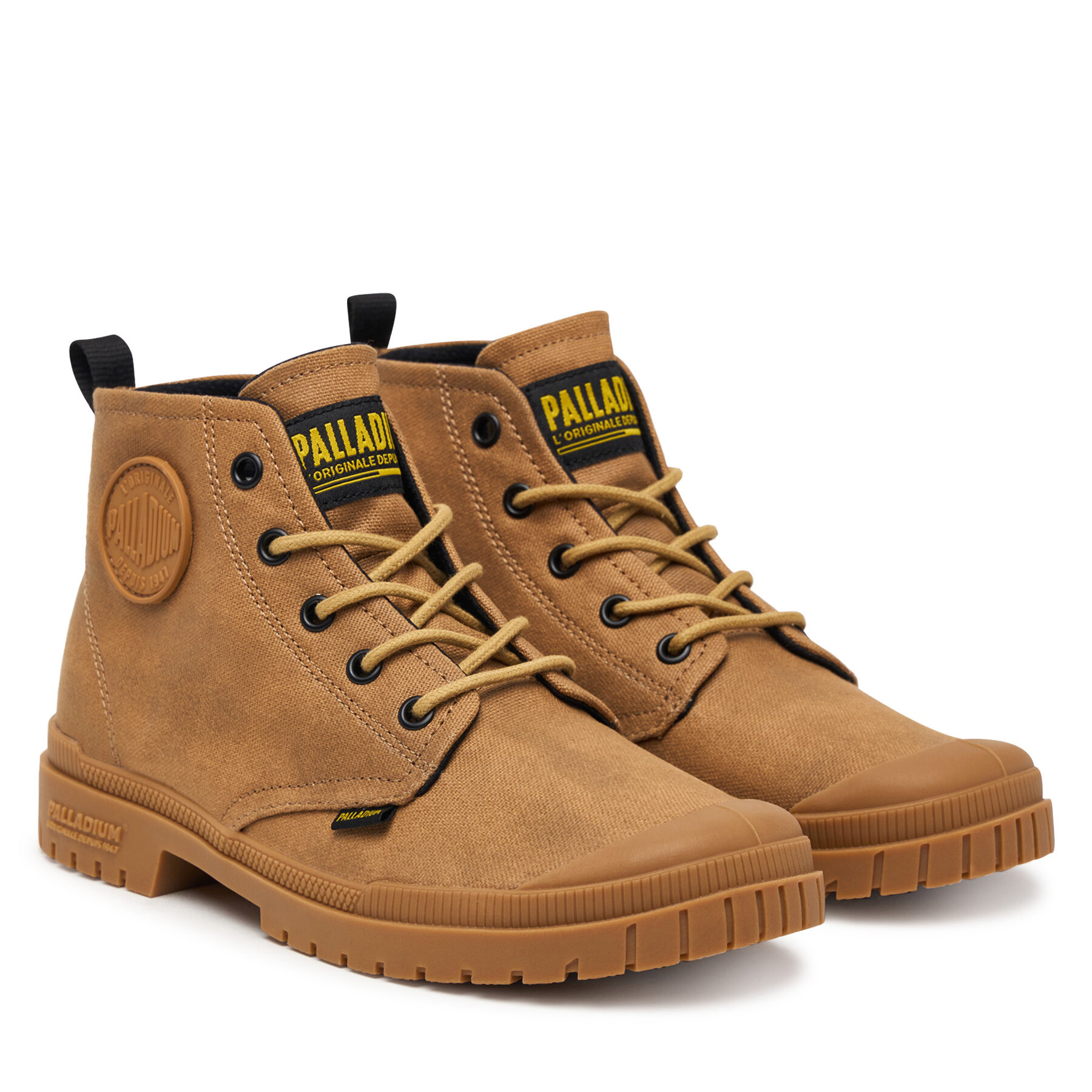 Туристически oбувки Palladium Pampa Sp20 Hi Wax 74388-209-M Кафяв