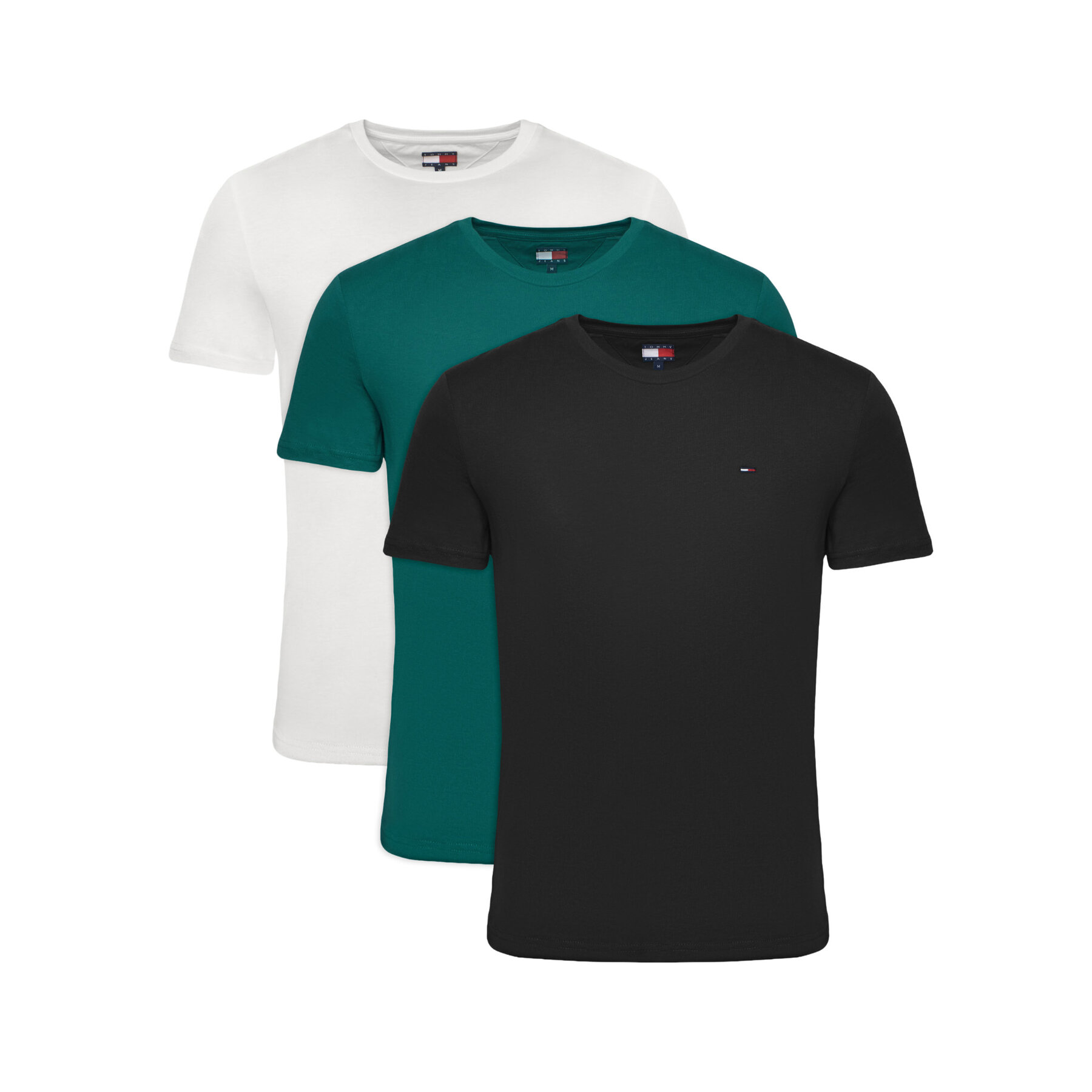 Tommy Jeans Komplet t-shirt majic﻿ DM0DM21579 Pisana Slim Fit