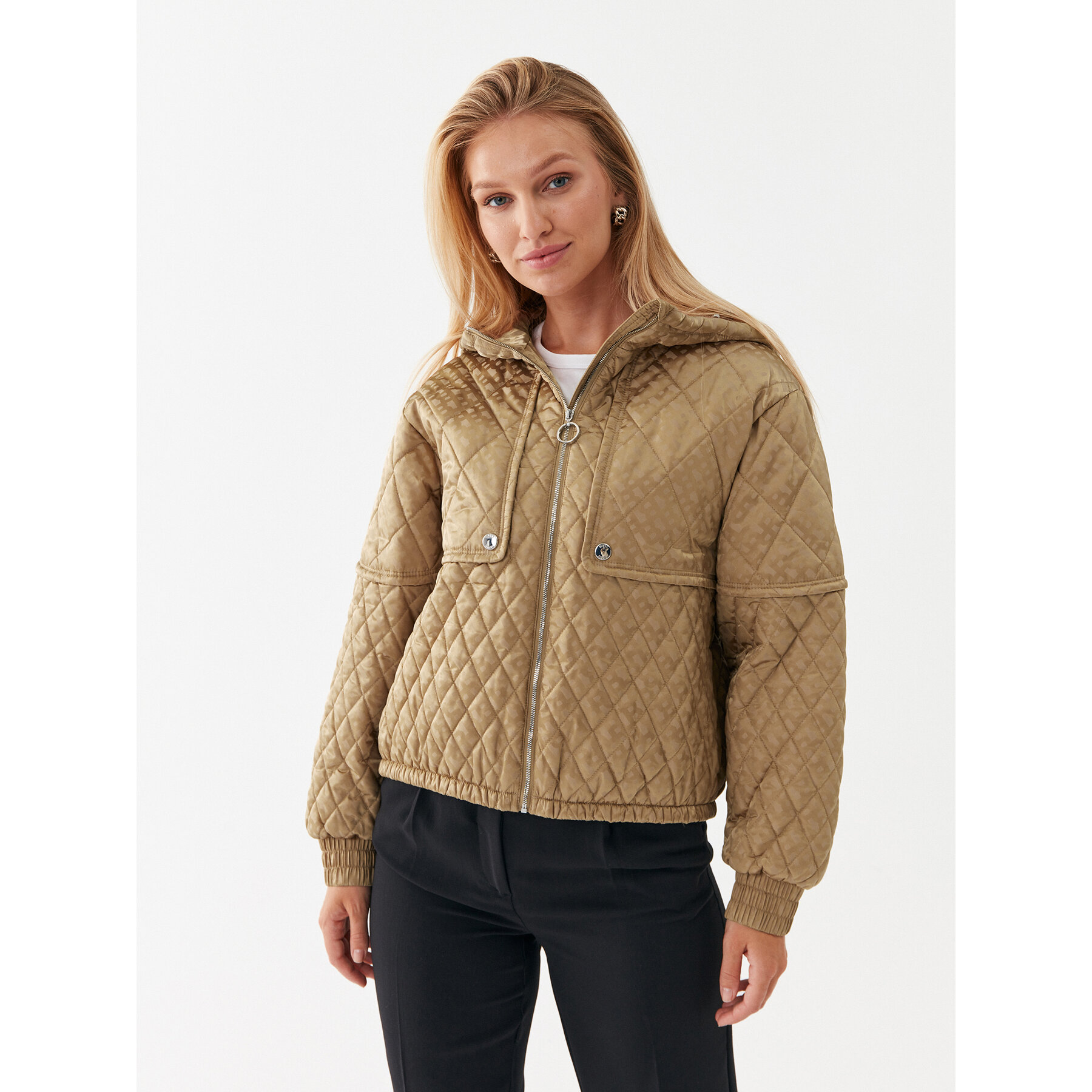 BOSS Übergangsjacke Pengtong 50494519 Beige Regular Fit