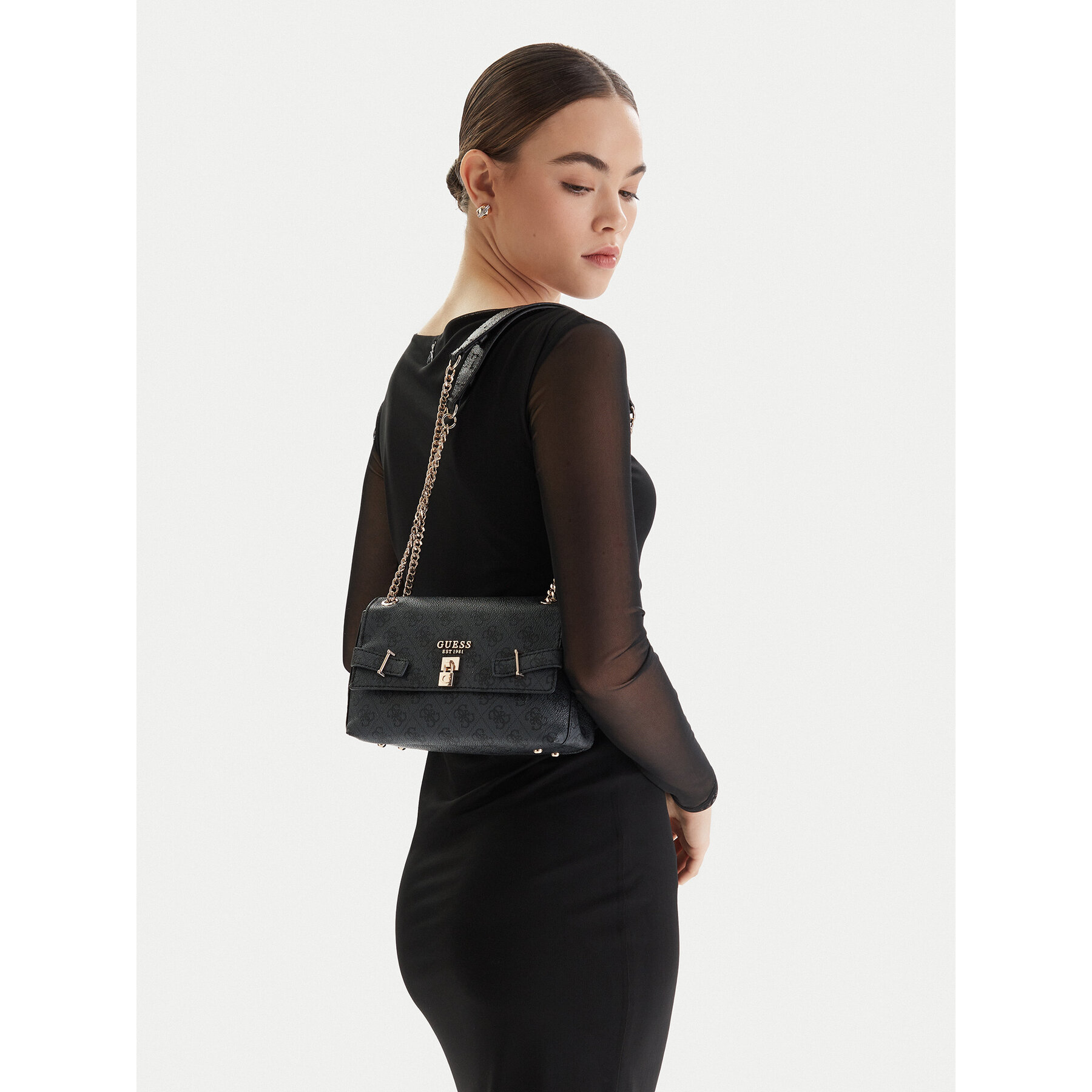 Дамска чанта Guess Yesba HWSG78 33210 Сив