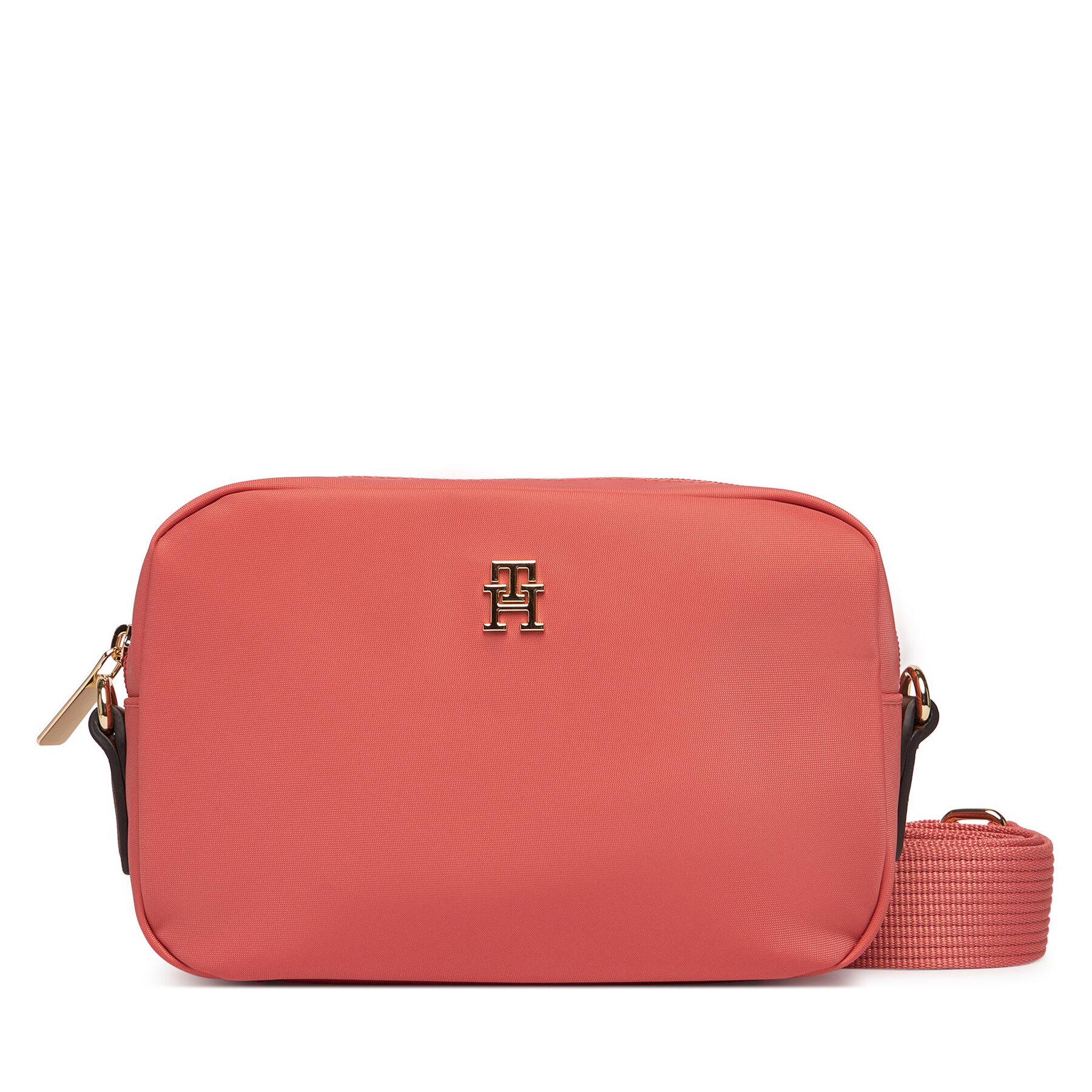 Geantă Tommy Hilfiger Popette Camera Bag AW0AW17704 Coral