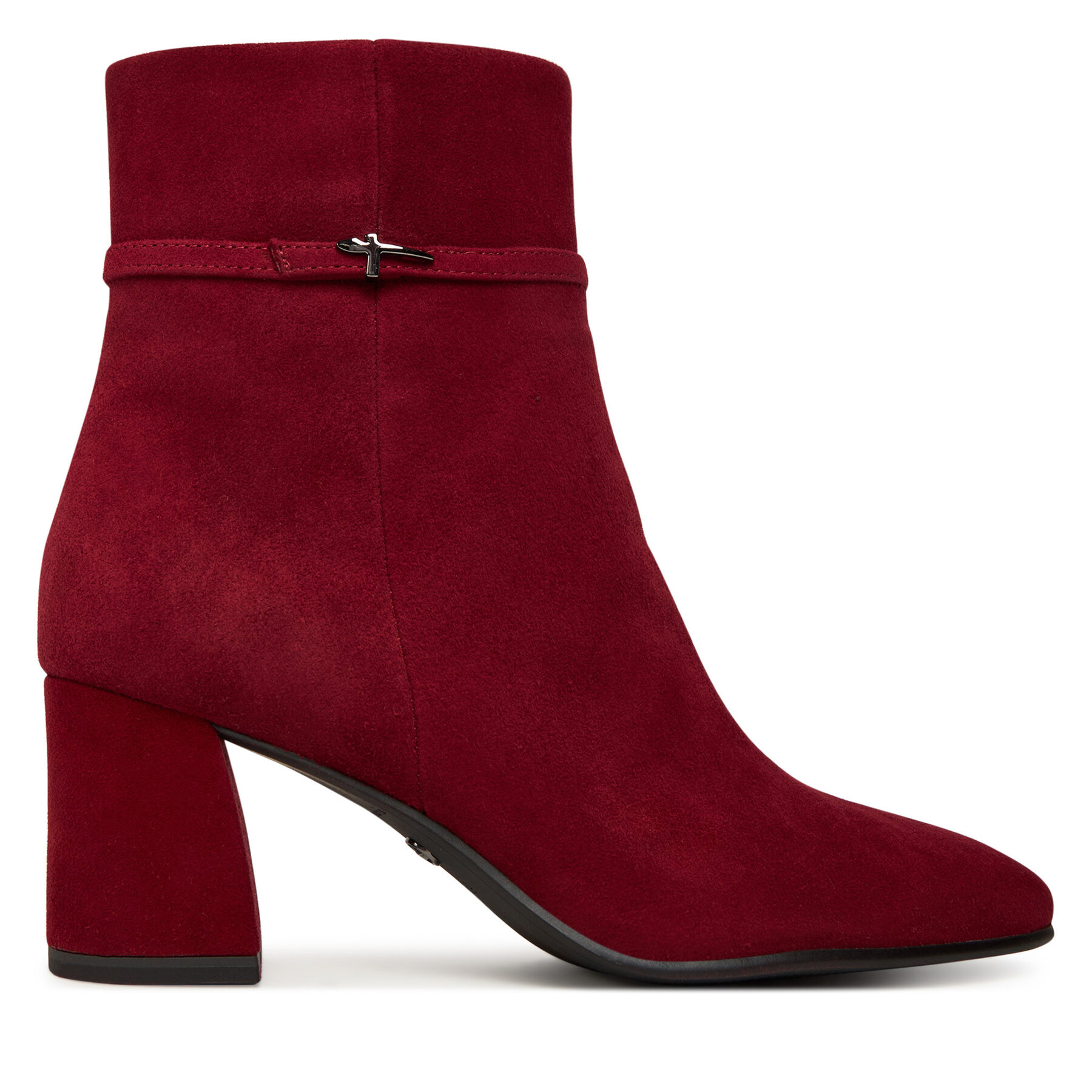 Damskie Tamaris Botki, Rozmiar 40 Czerwony 1-25336-43